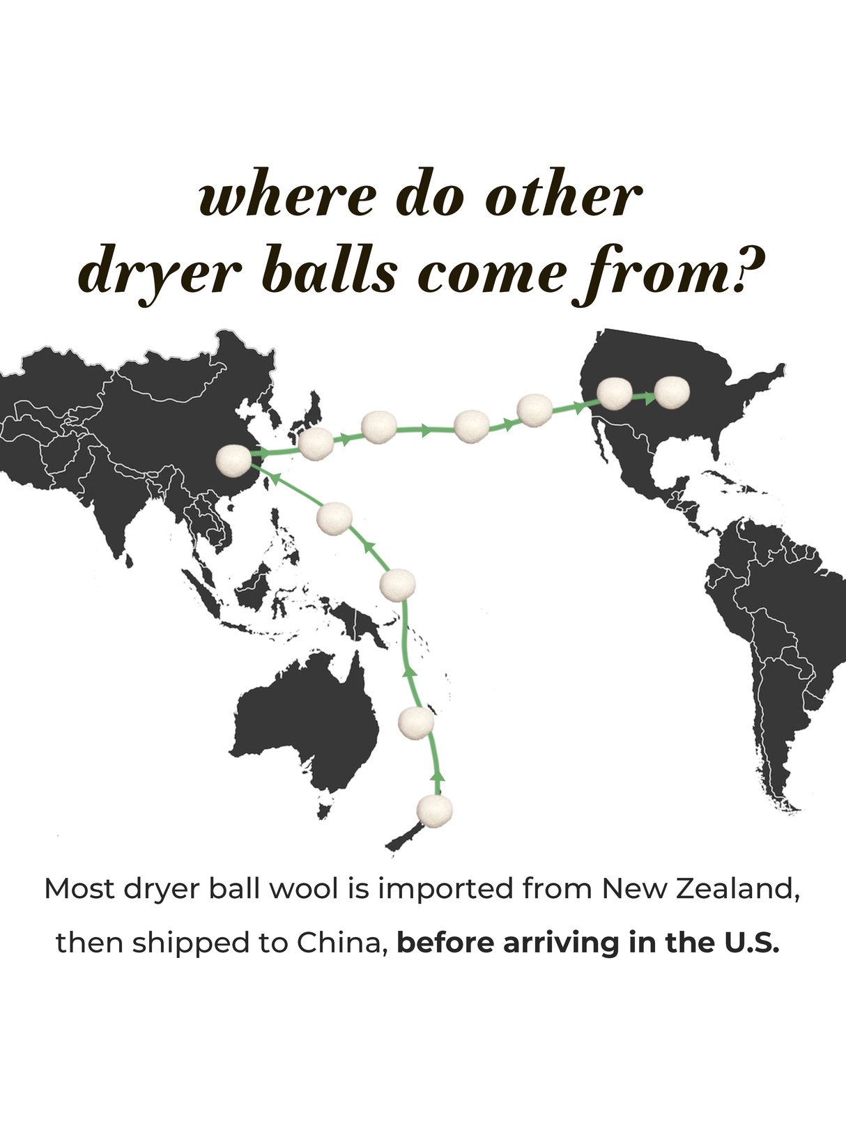 Alpaca Dryer Balls ( 3 pack )