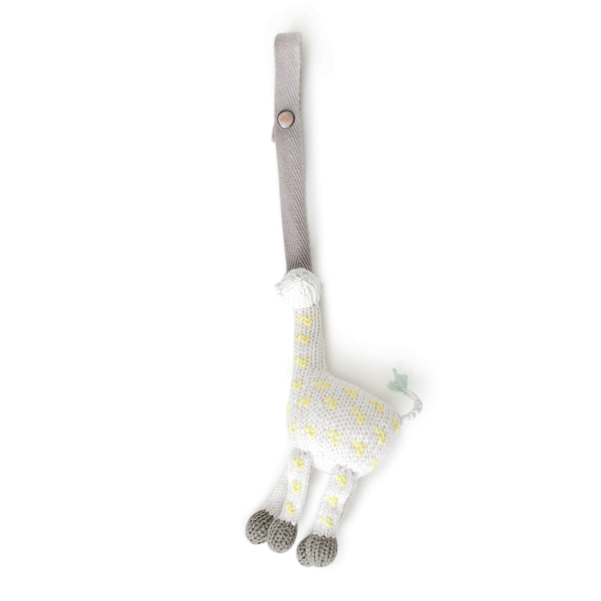 knit stroller toy | amelia the giraffe