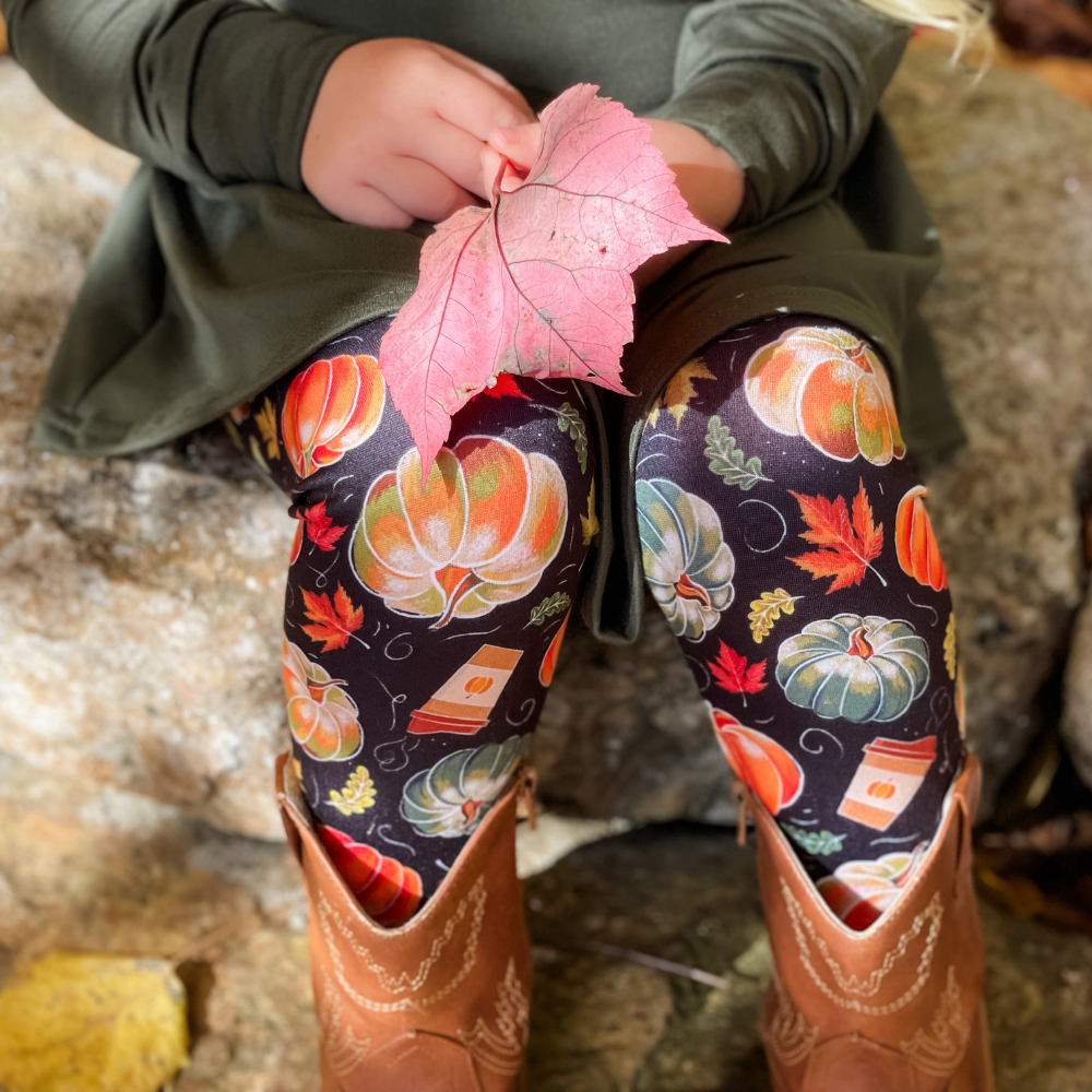 Bamboo Leggings in Spiced Autumn