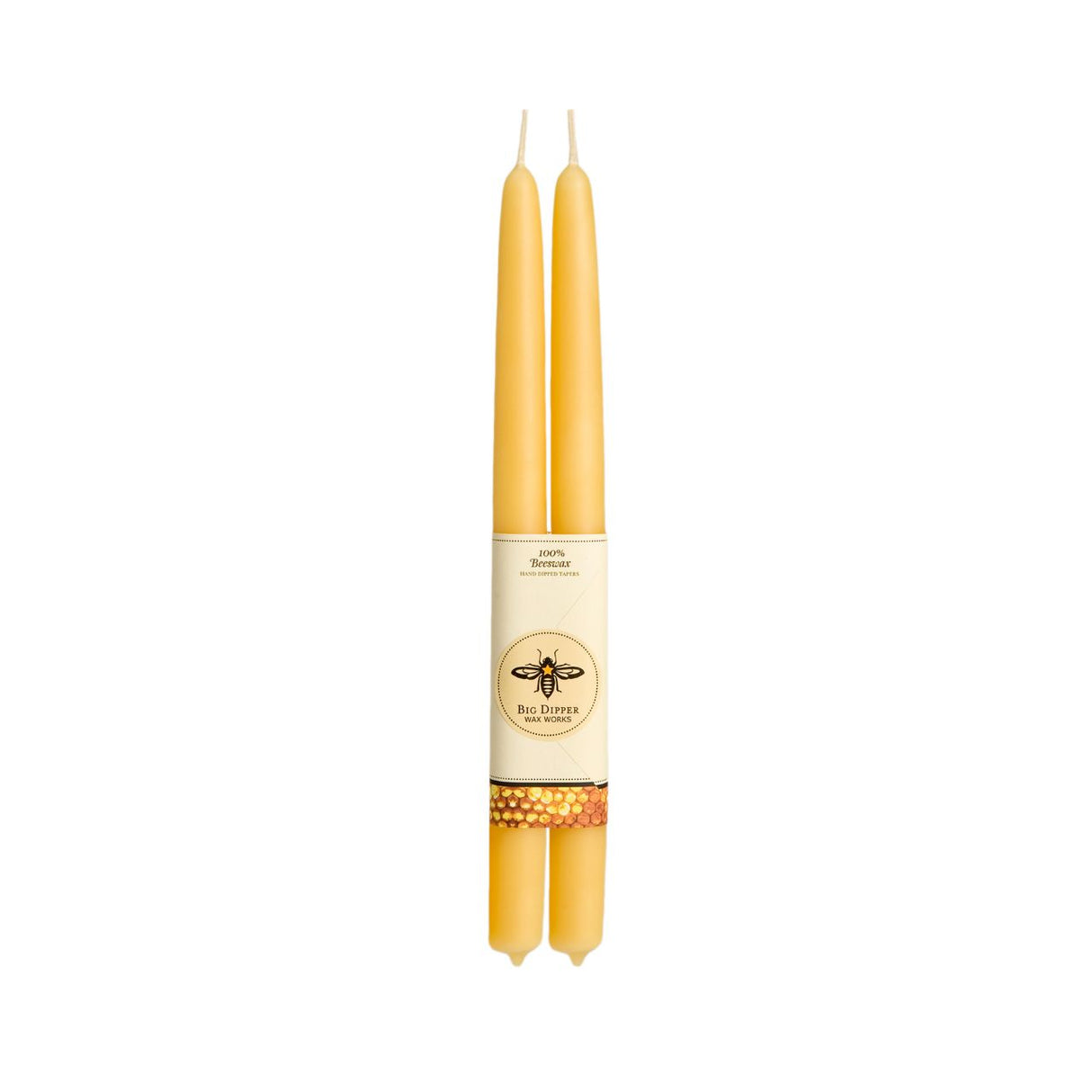 Pure Beeswax Tapers Candles