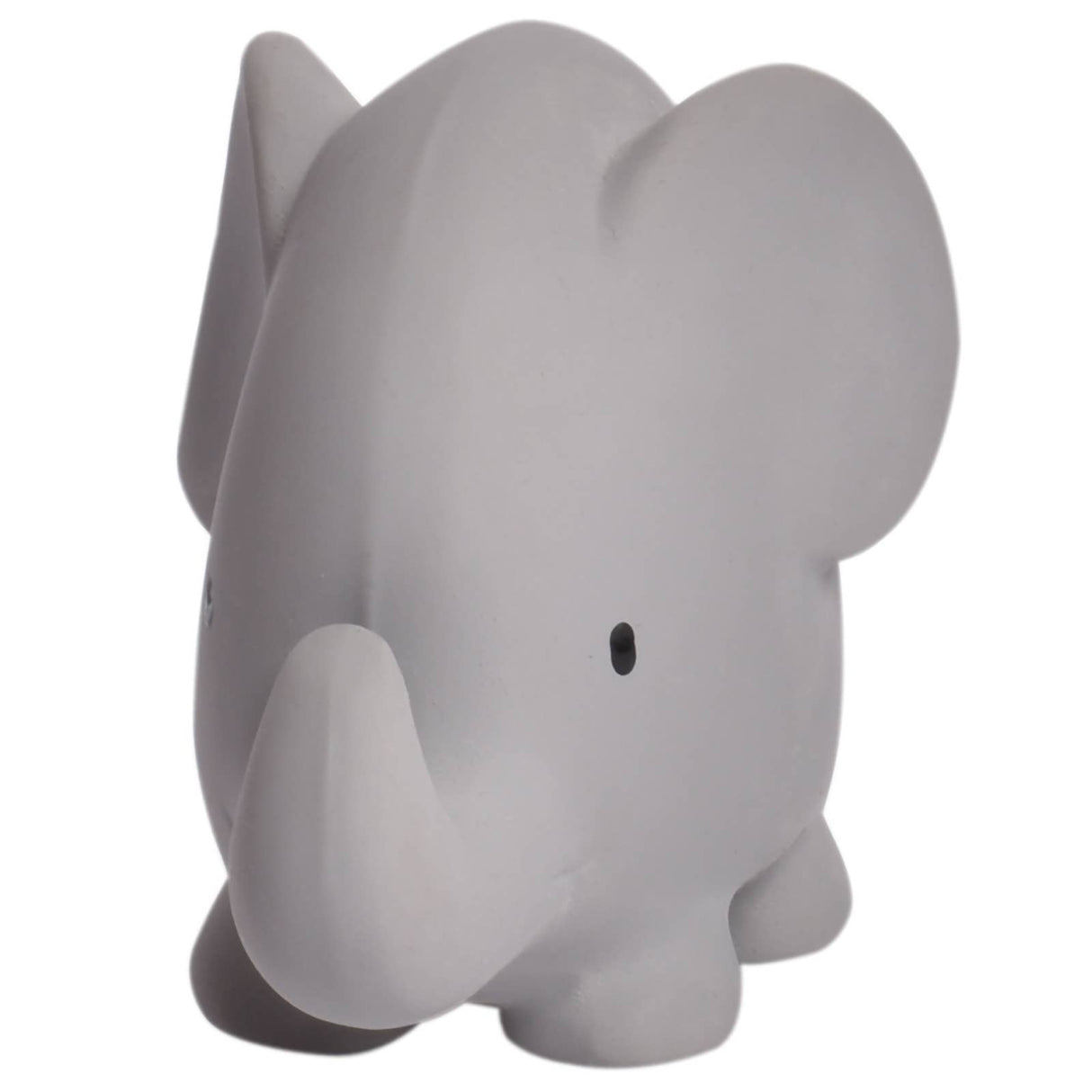 Elephant Organic Rubber Teether, Rattle & Bath Toy