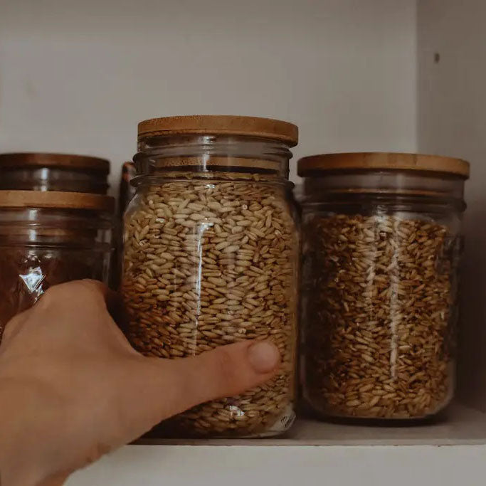 Bamboo Jar Lids - Jars not included