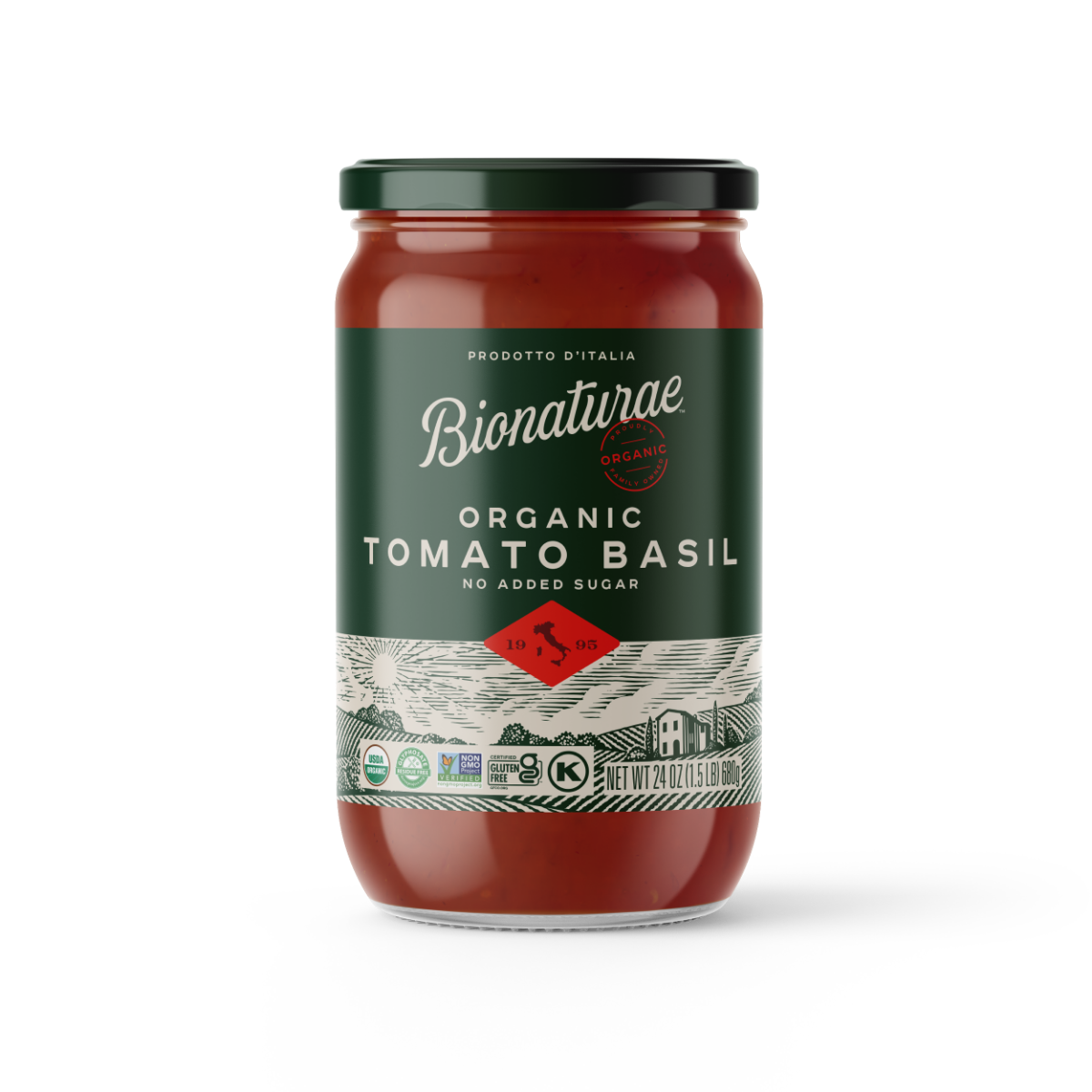 Organic Tomato Basil Pasta Sauce