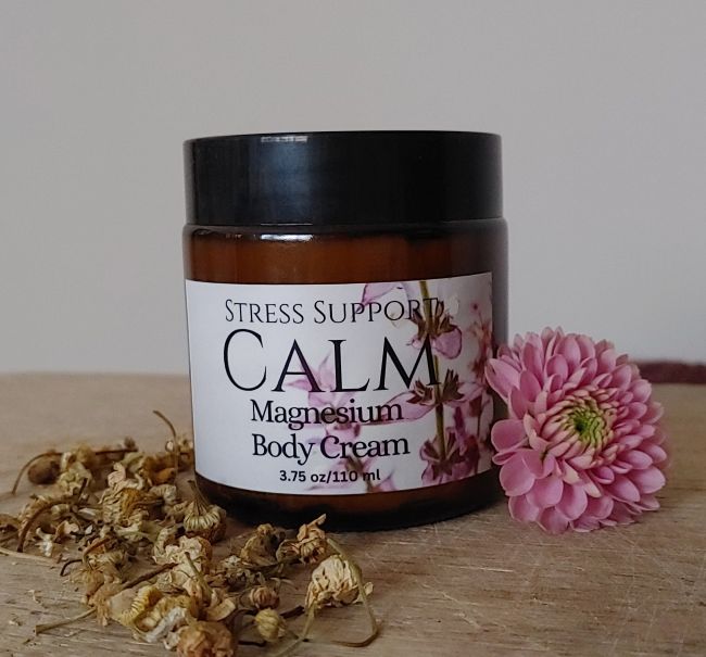 "Calm" Magnesium Body Cream -Anxiety Stress Support