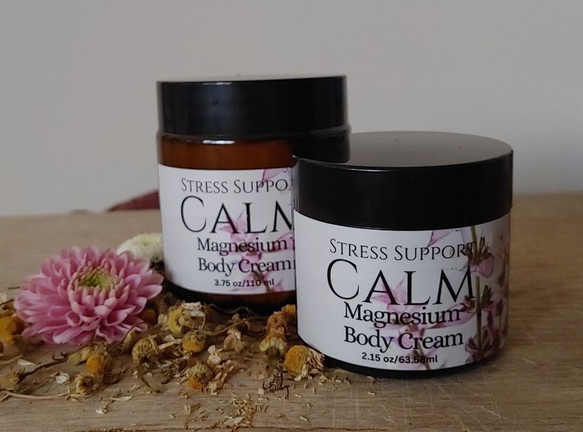 "Calm" Magnesium Body Cream -Anxiety Stress Support