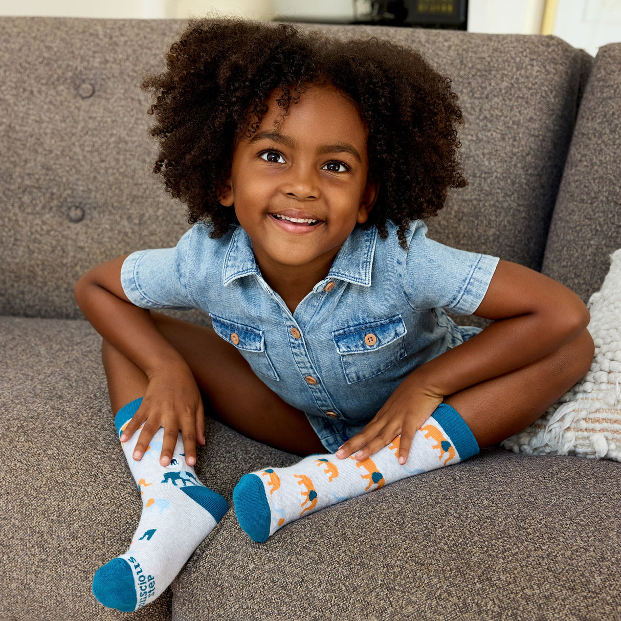 Kids Socks that Protect Elephants