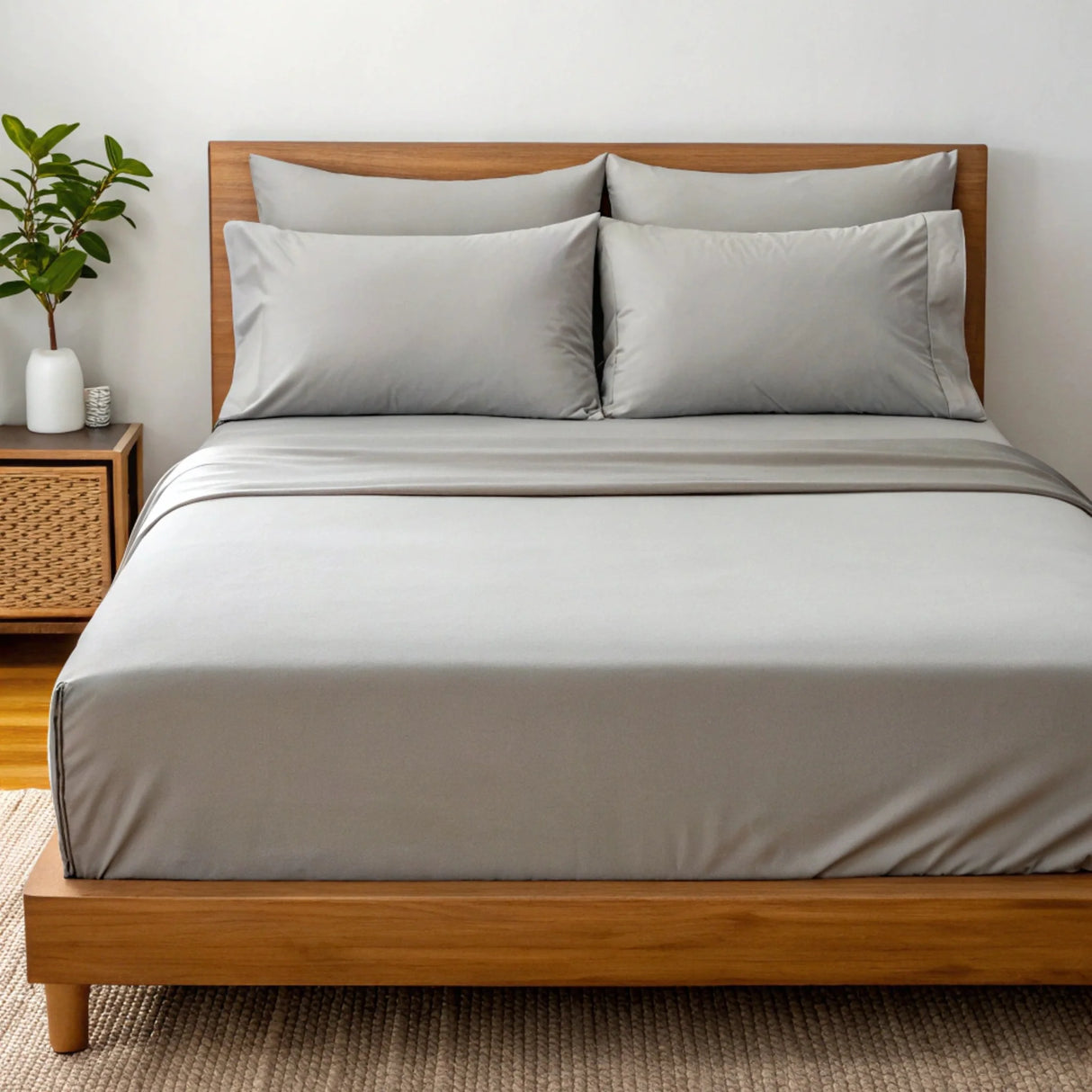 Copper Infused Bamboo Sheet Set | Antimicrobial Comfort