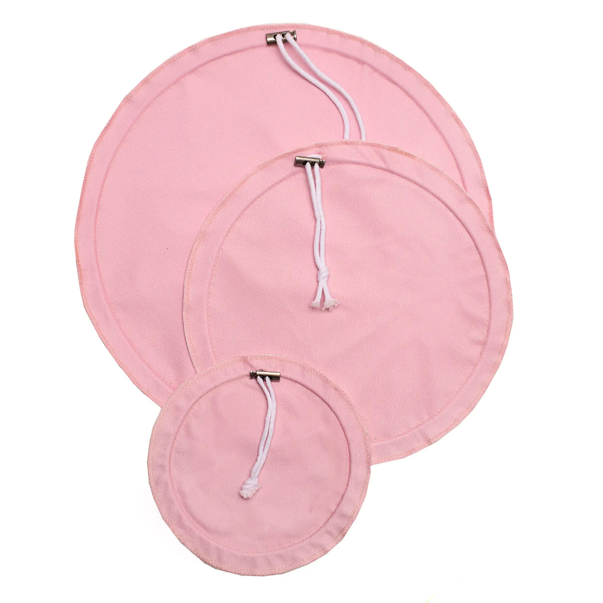 Re-Usable Covers, Set of 3 (Small, Med, Large) — Soft Pink