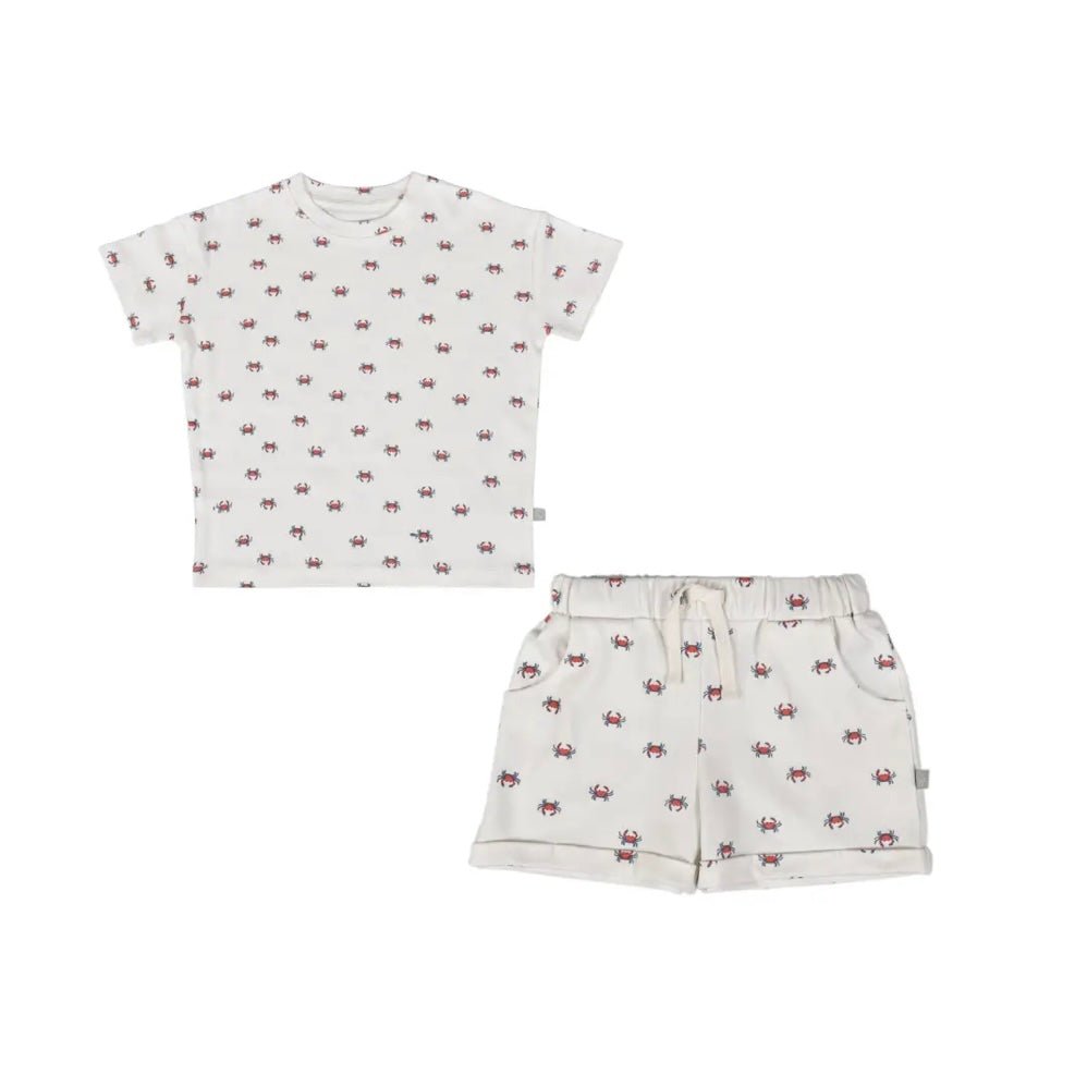 shirt & short set | Crab