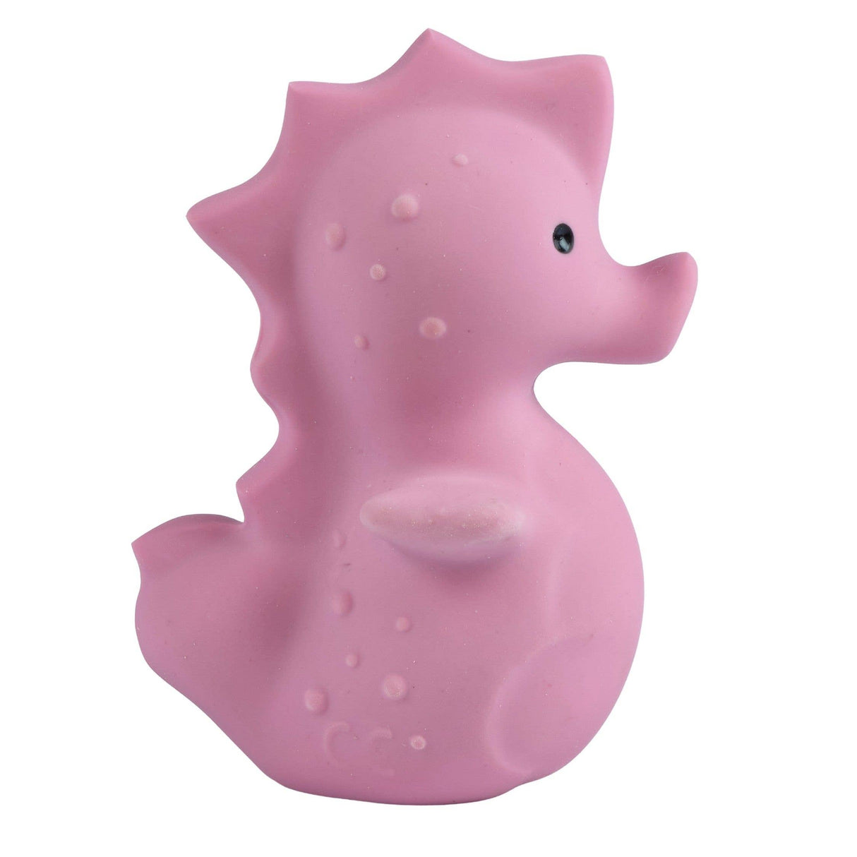Organic Rubber Seahorse Rattle, Teether & Bath Toy