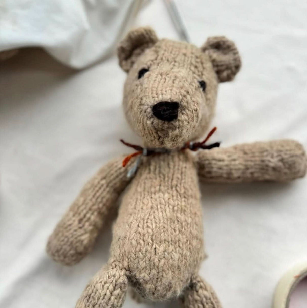 Wool Knit Buddy | Alfred the Bear