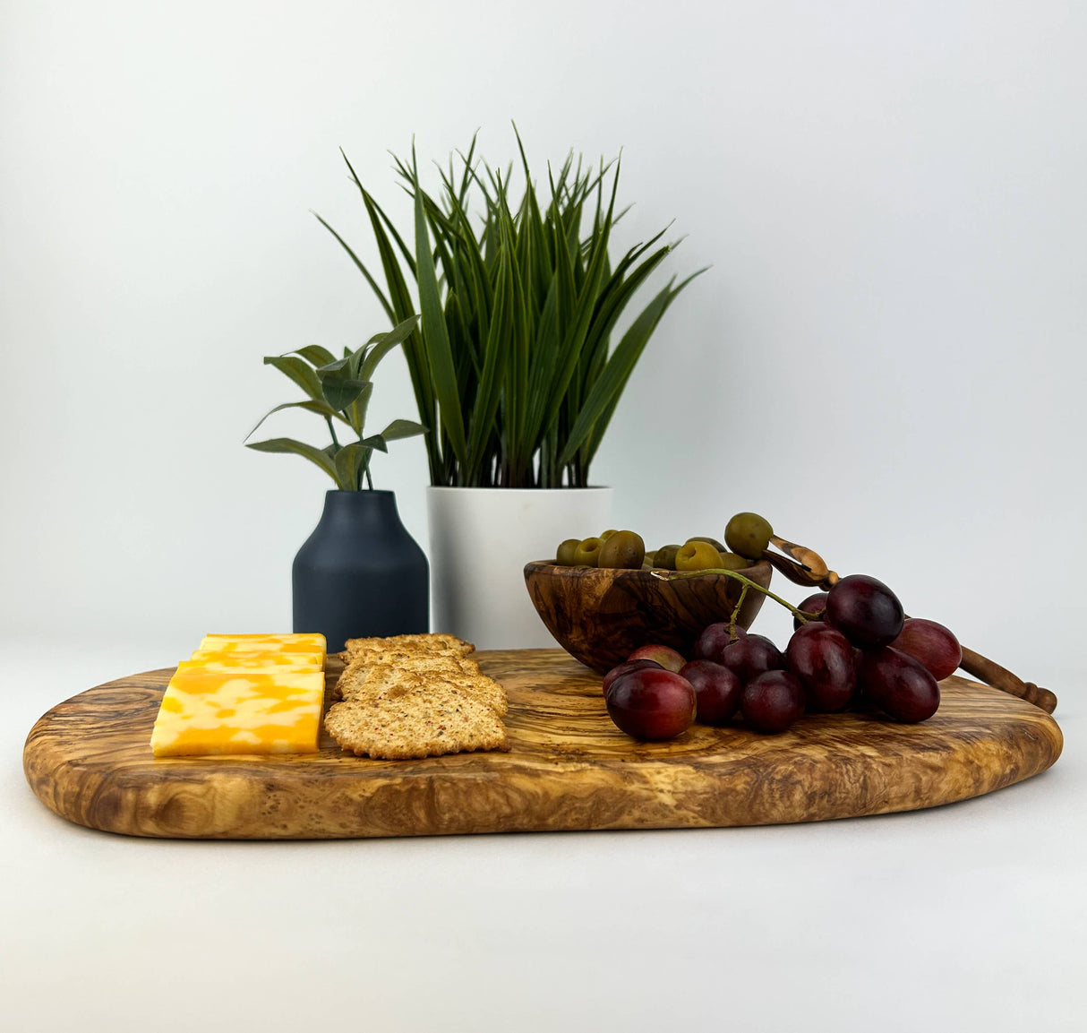 Olive Wood Cheese Board / Cutting Board