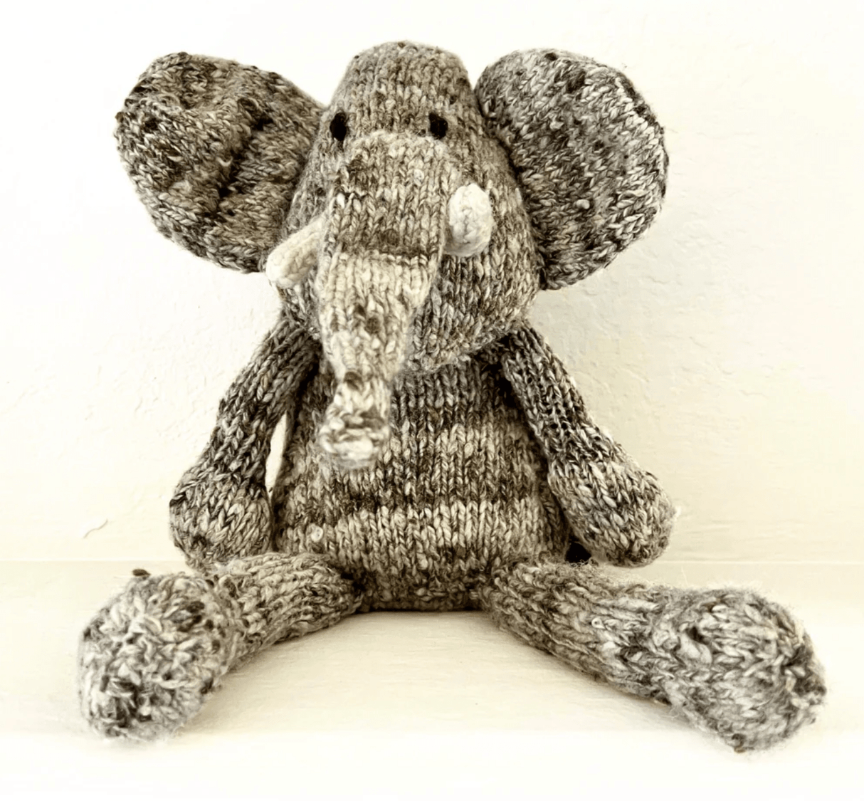 Wool Knit Buddy | Elliott the Elephant