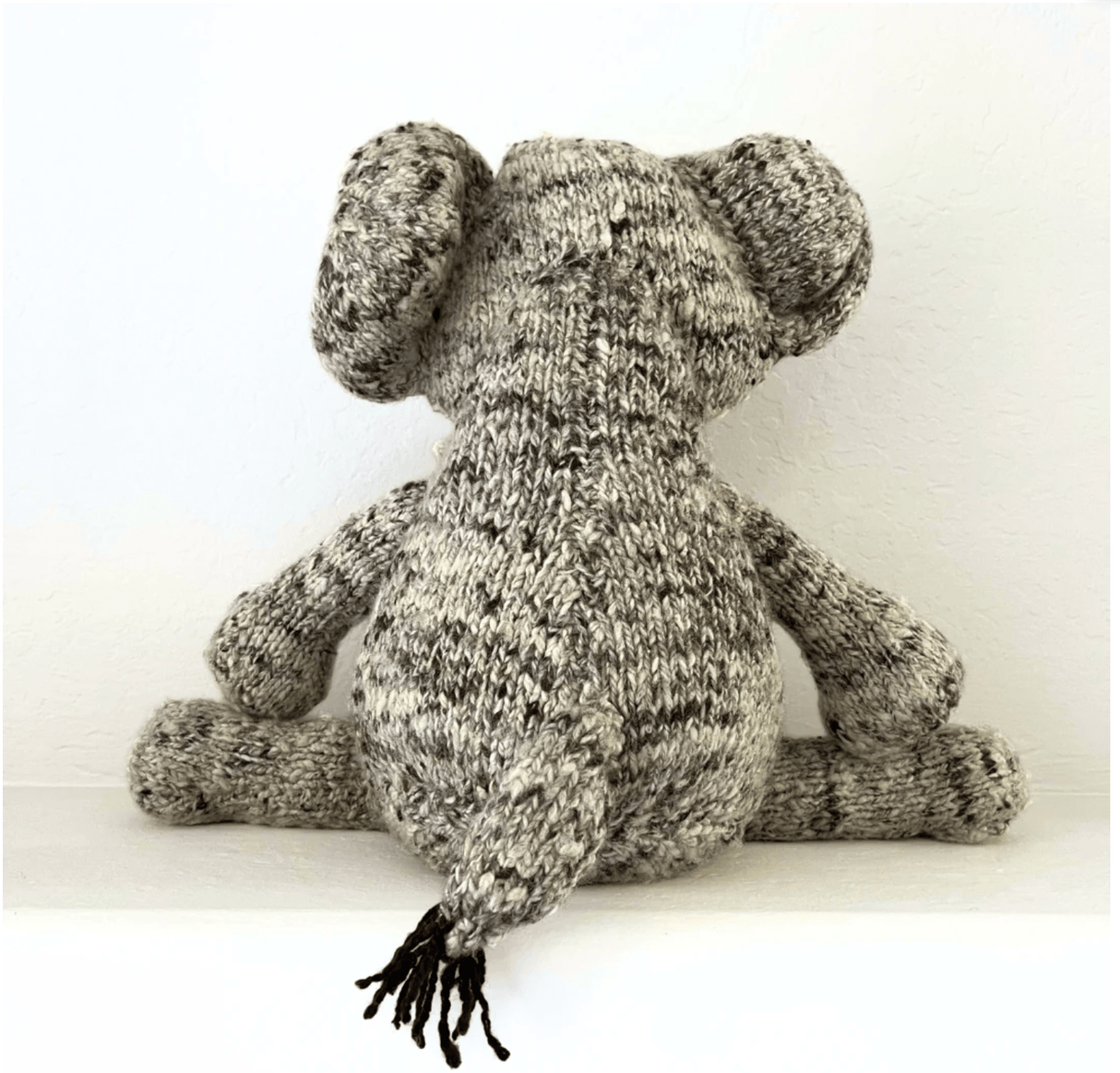 Wool Knit Buddy | Elliott the Elephant