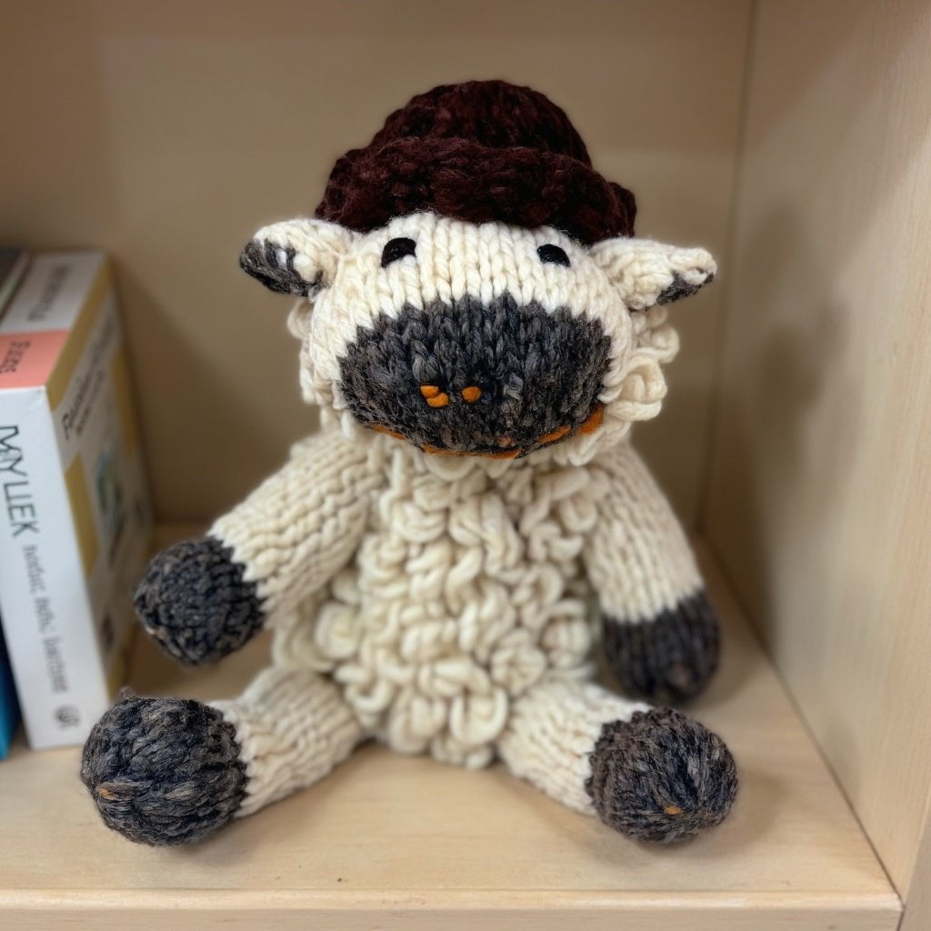 Wool Knit Buddy | Sawyer the Sheep