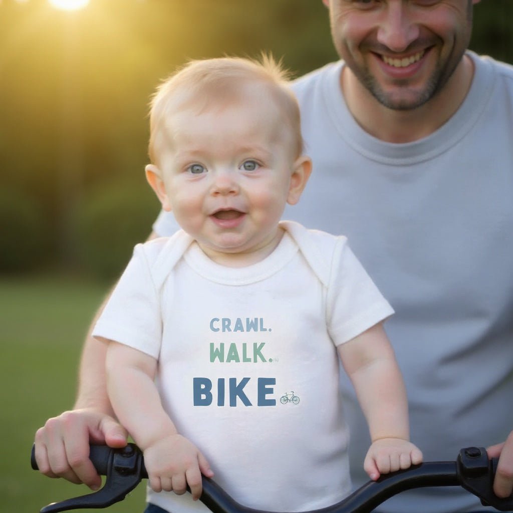 graphic bodysuit | crawl walk bike