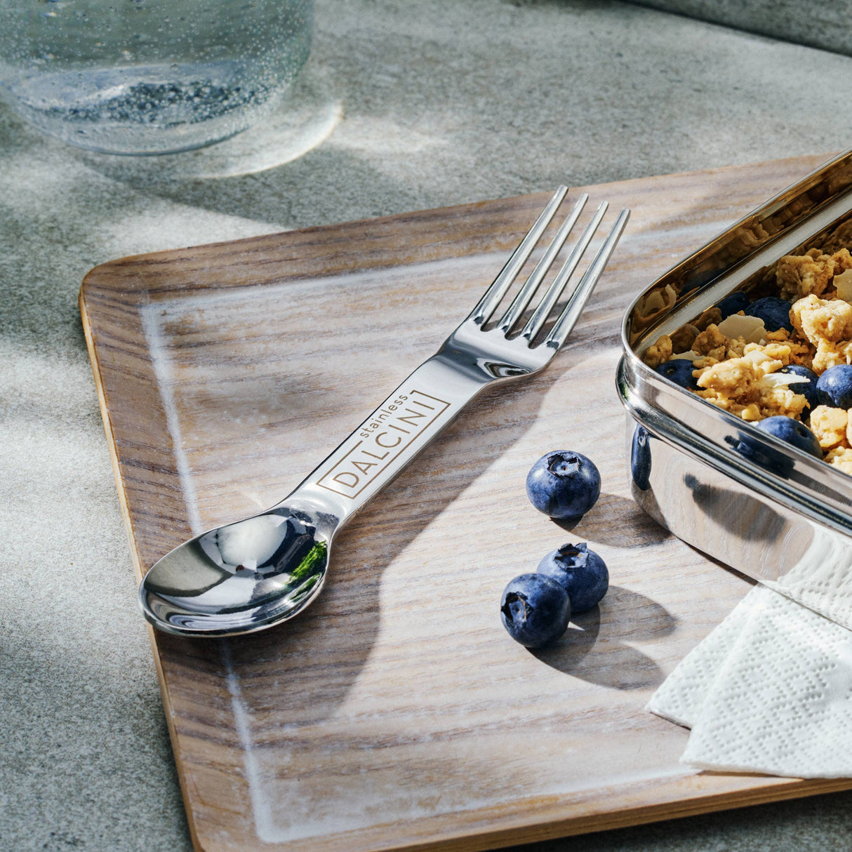 Stainless Steel Spork | Combined Spoon + Fork Utensil