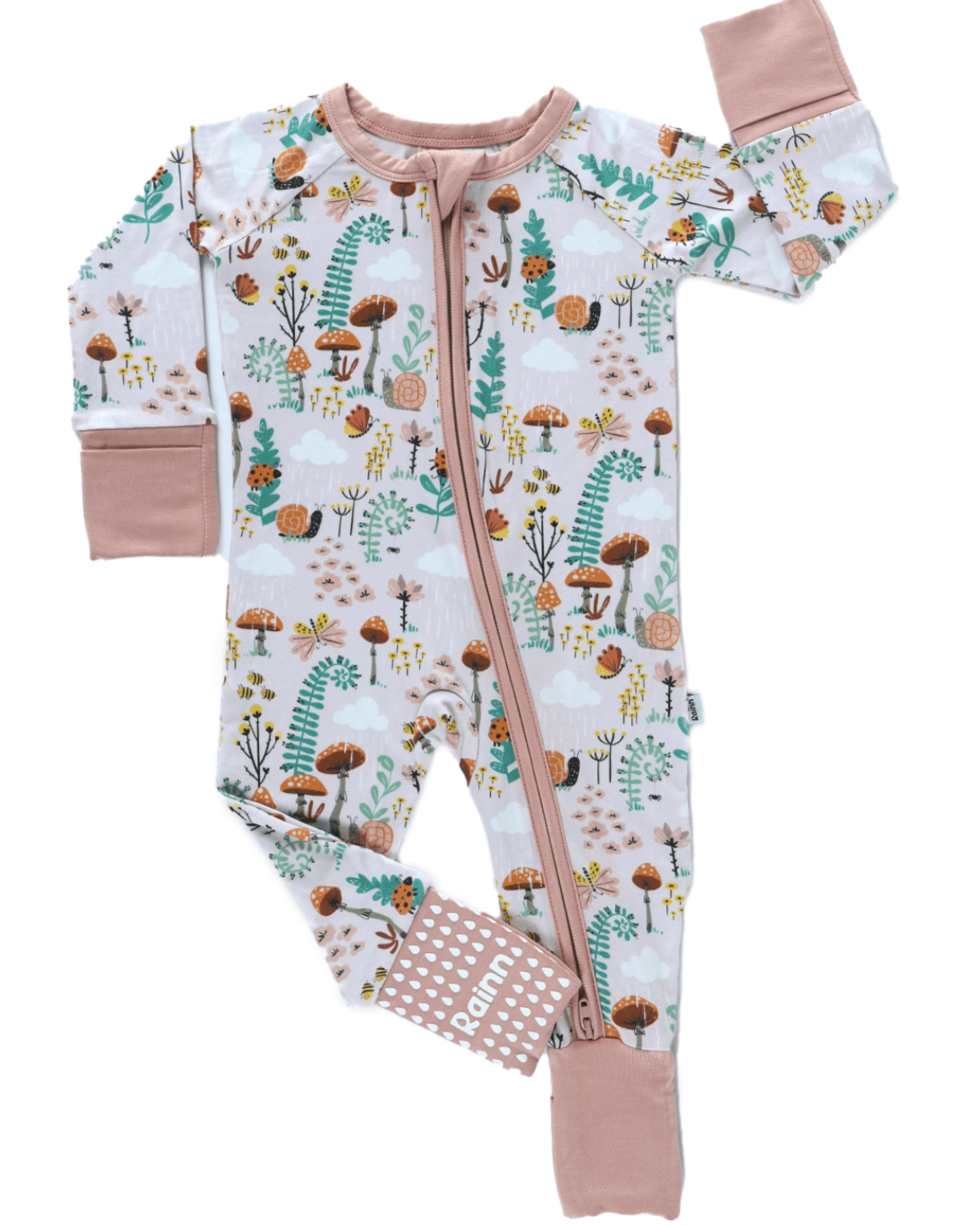 Bamboo Zipp Jammies - Fern ๐ฟ