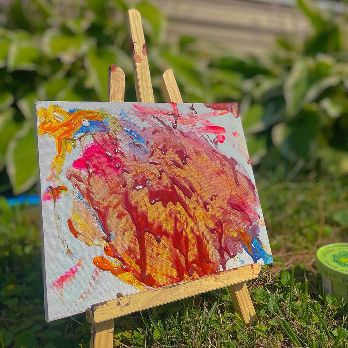 All-Natural Finger Paint – Long Lasting, Shelf Stable Non-Toxic