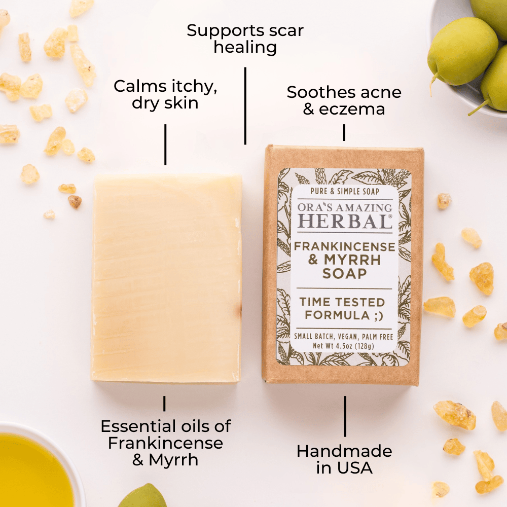 Frankincense & Myrrh Soap