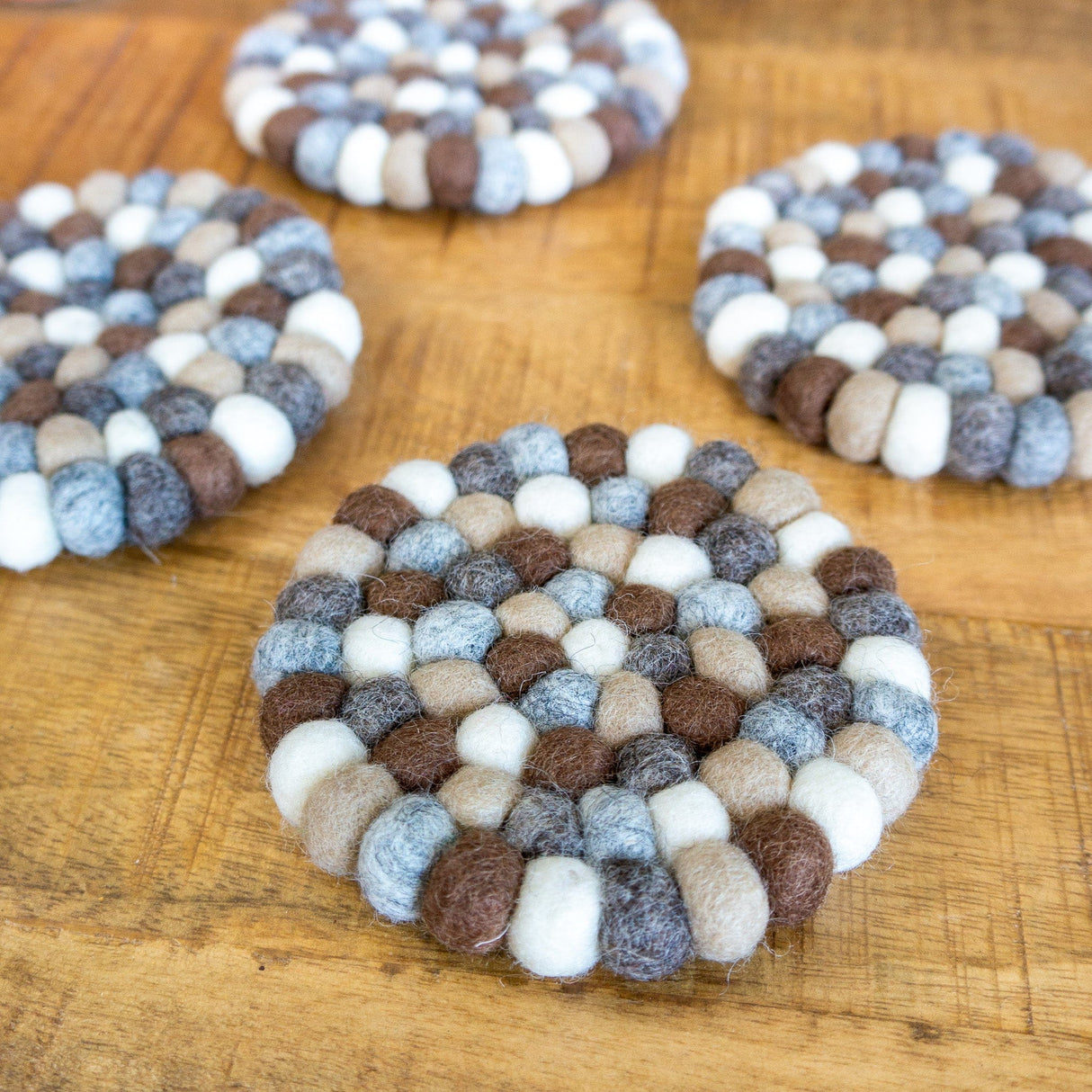 Earth Tones Eco Coasters/Trivets