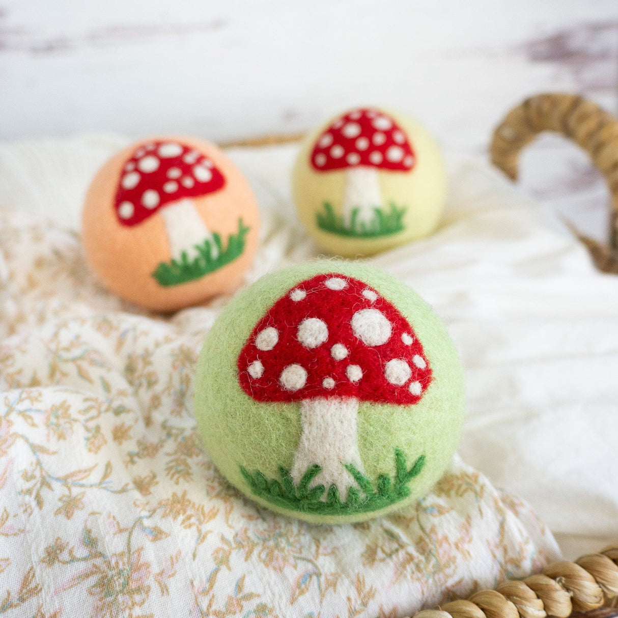 Meadow Mushroom Trio