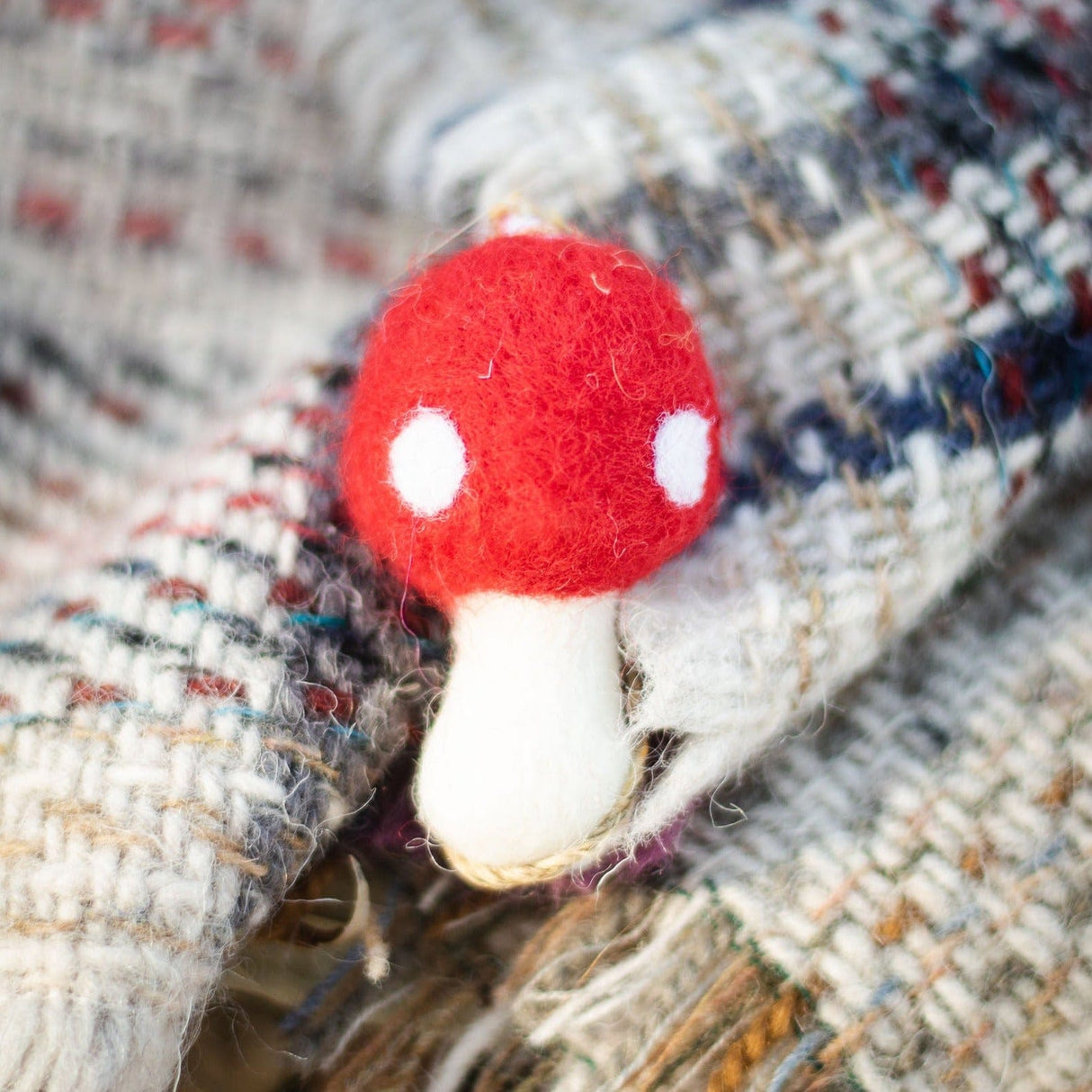 Amanita Mushrooms - Set of 3