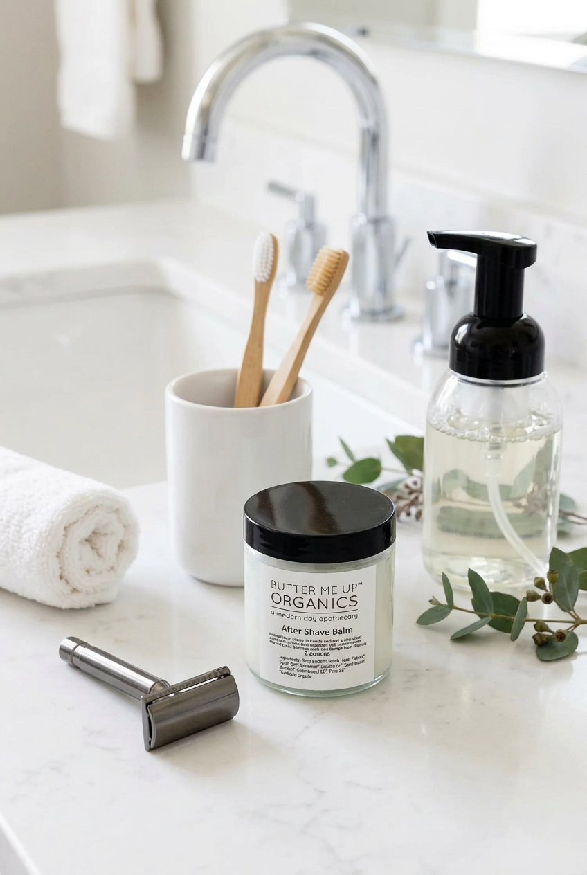 Organic After Shave Balm / Organic After Shave / Moisturizing After Shave / Gifts For Men / Gifts for Dad / Husband / Shaving Set