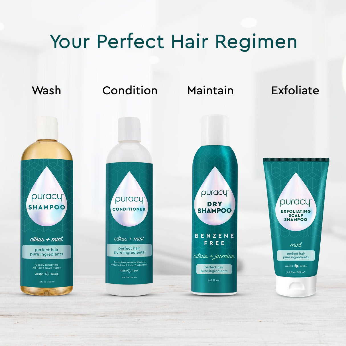 Dry Shampoo (Benzene & Silicone-Free, Color-Safe)