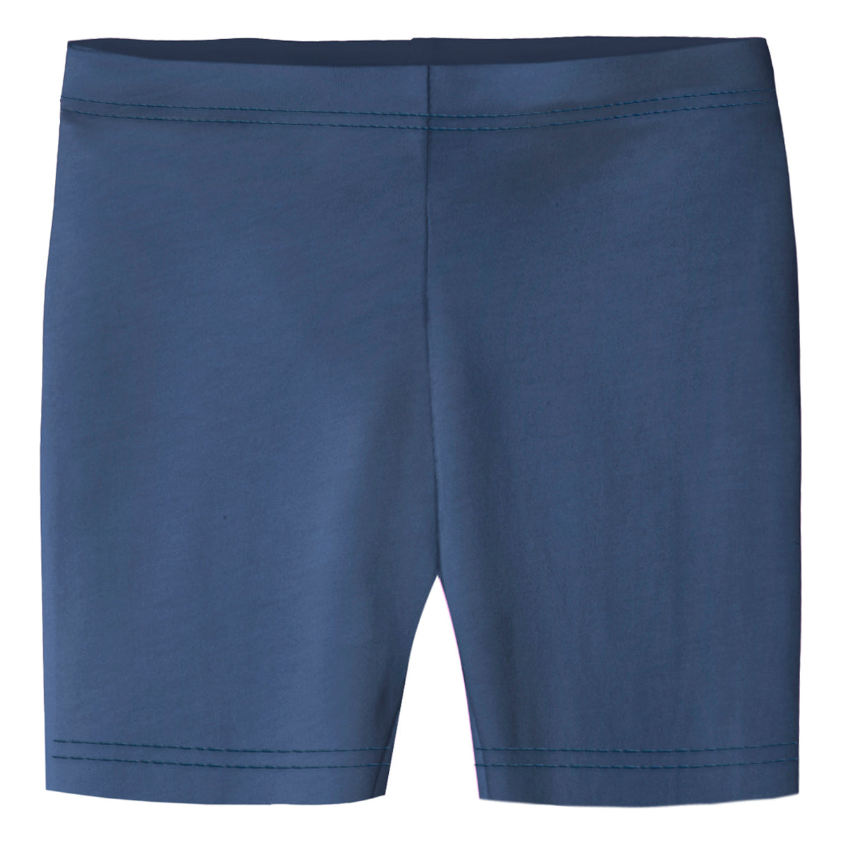 Girls Soft 100% Cotton Bike Shorts | Midnight