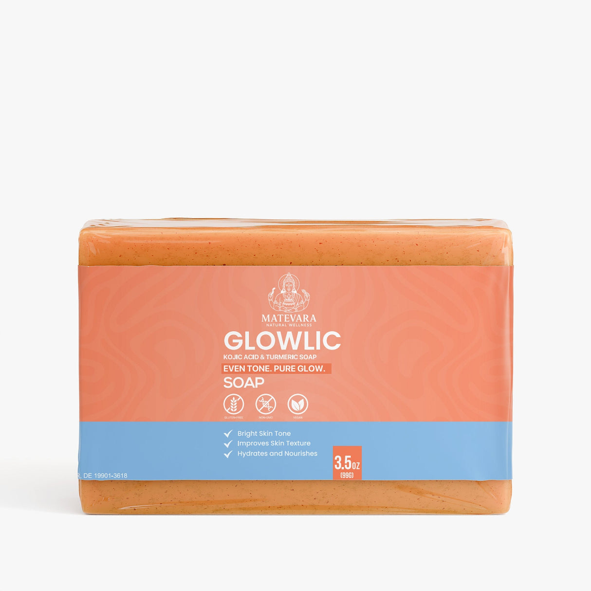 Glowlic - Kojic Acid & Turmeric Soap