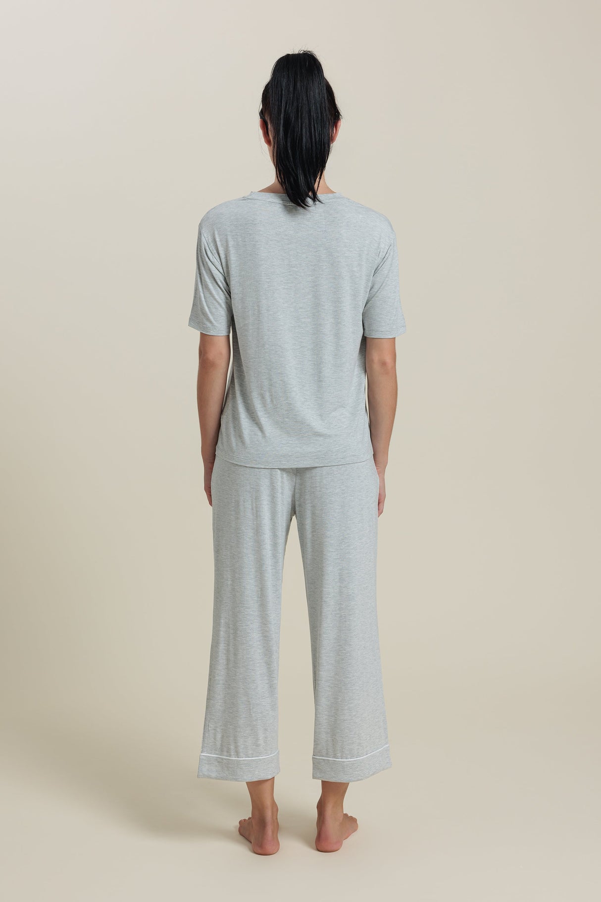 Bamboo Pajama Cropped Pants