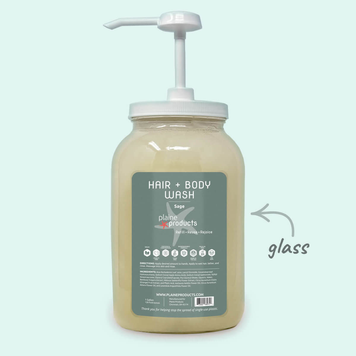 Hair + Body Wash 2:1
