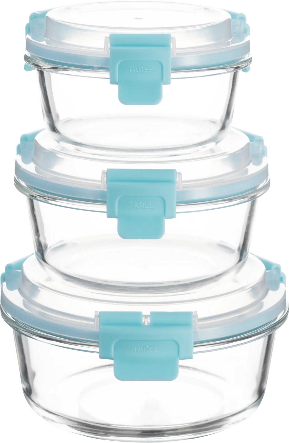 High Top Lid Round Containers