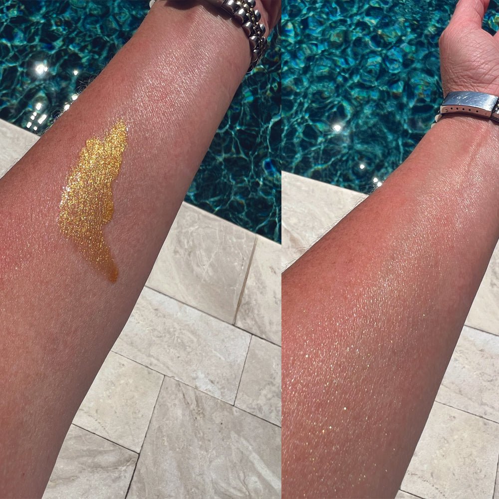 Organic Shimmer Oil - Illuminating Radiant Glow & Hydration