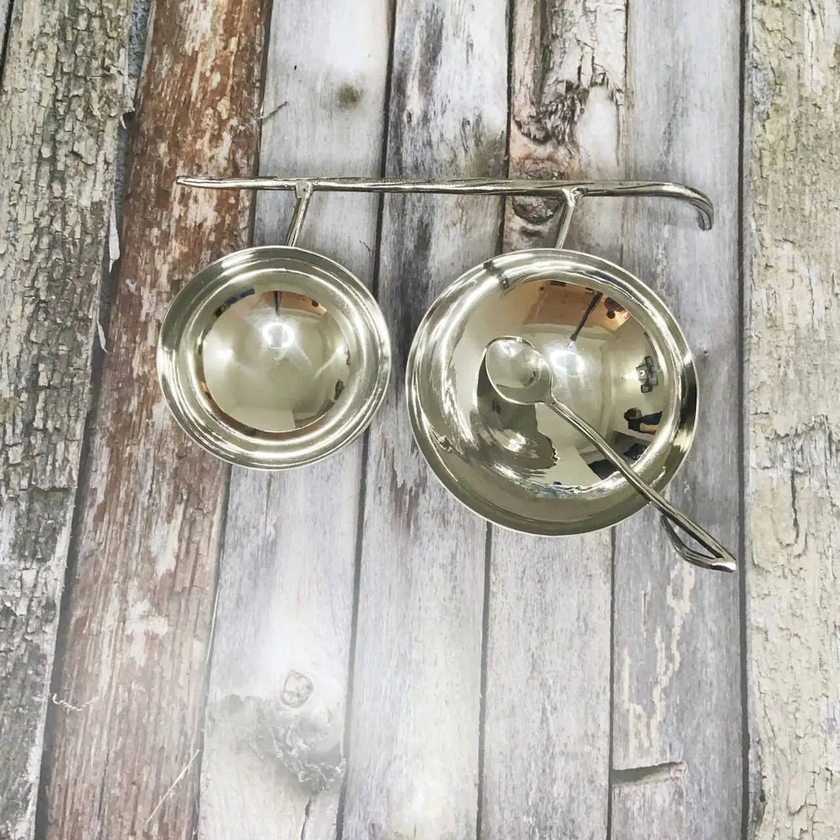 Hammered Branch Nut Bowl