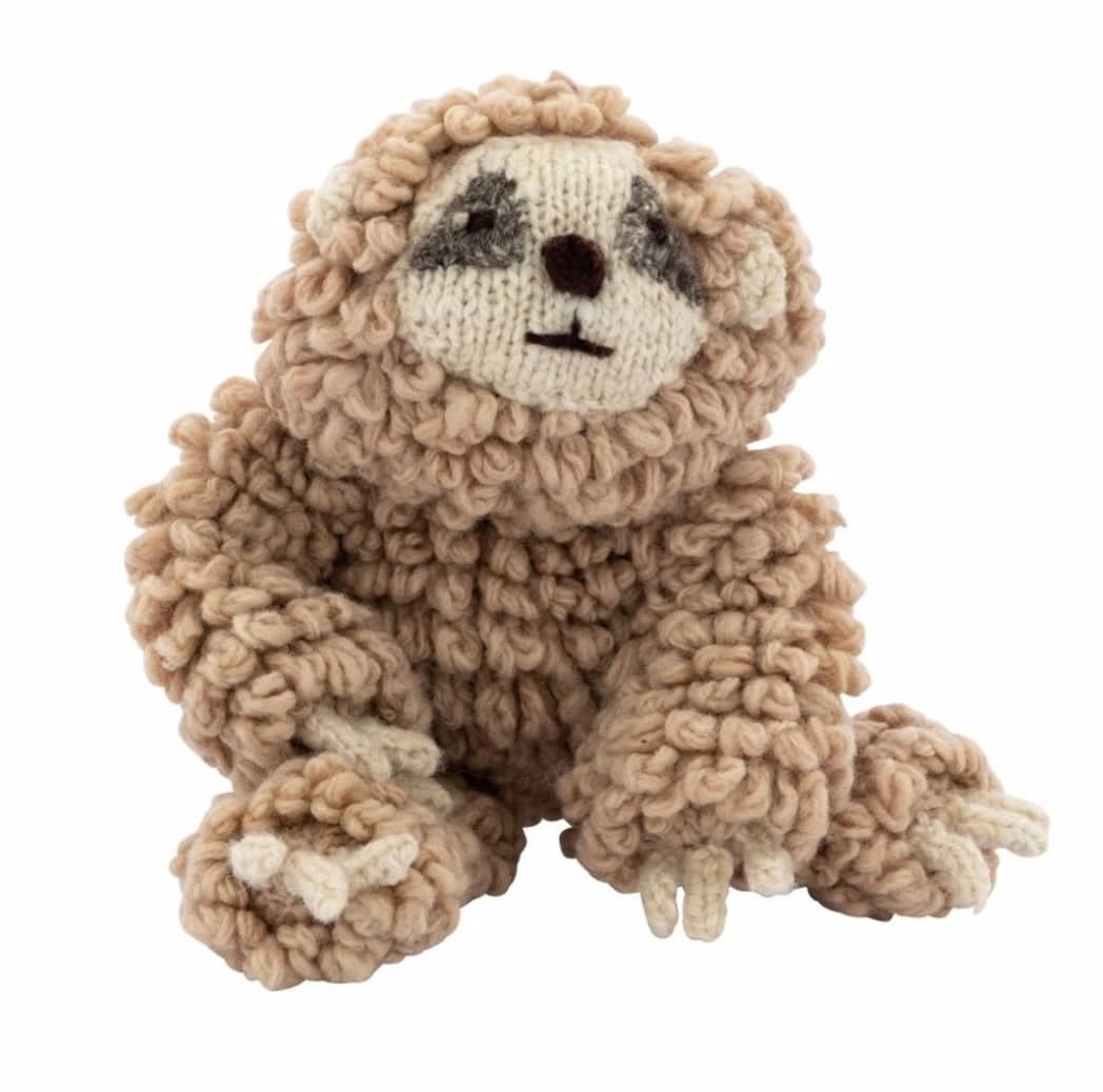 Wool Knit Buddy | Sam the Sloth