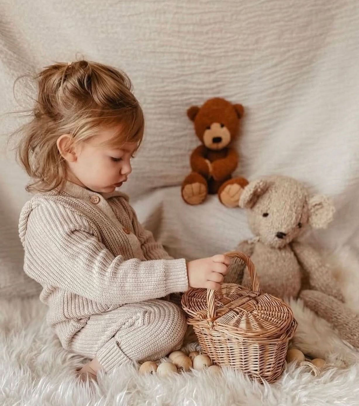 Wool Knit Buddy | Alfred the Bear