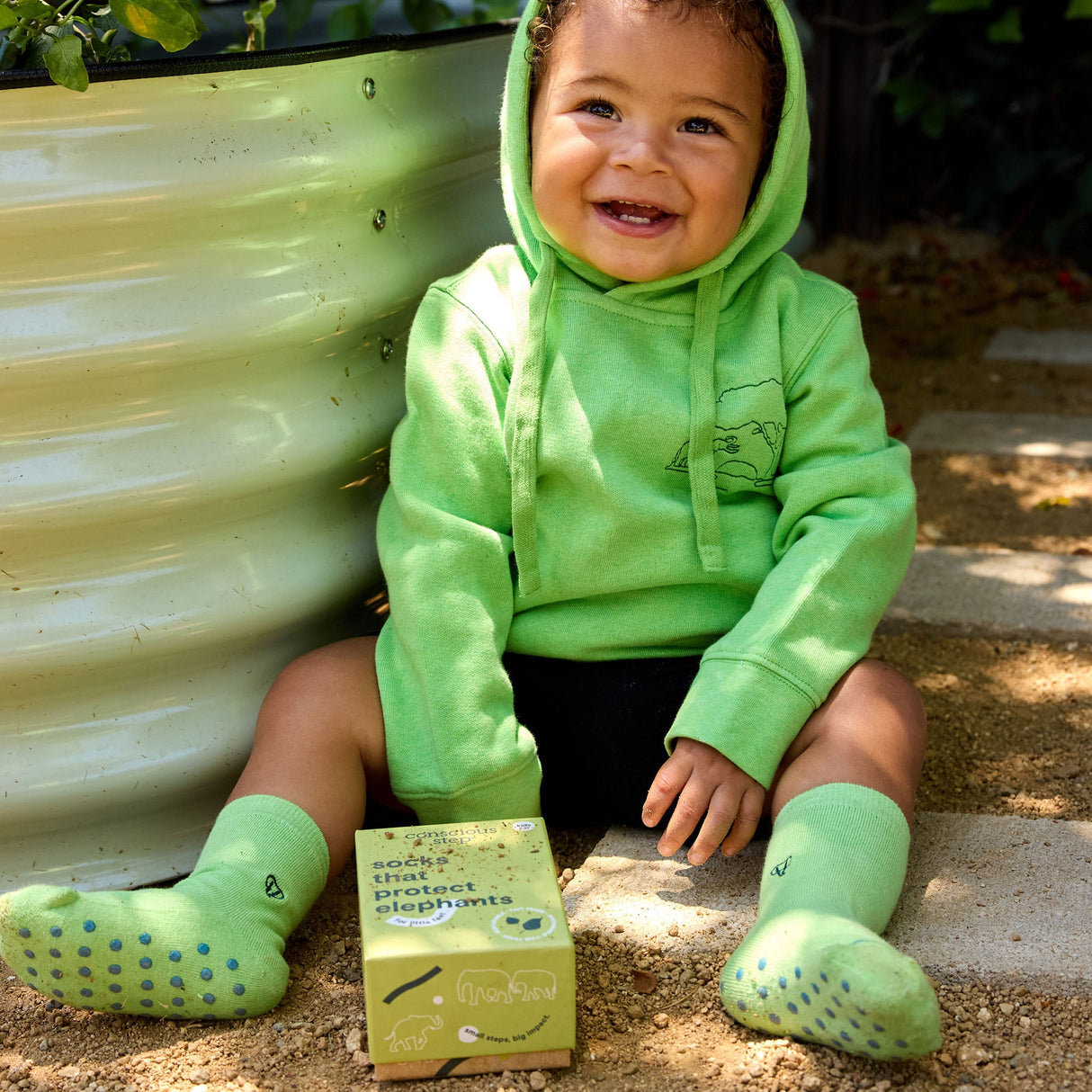 Kids Socks that Protect Elephants