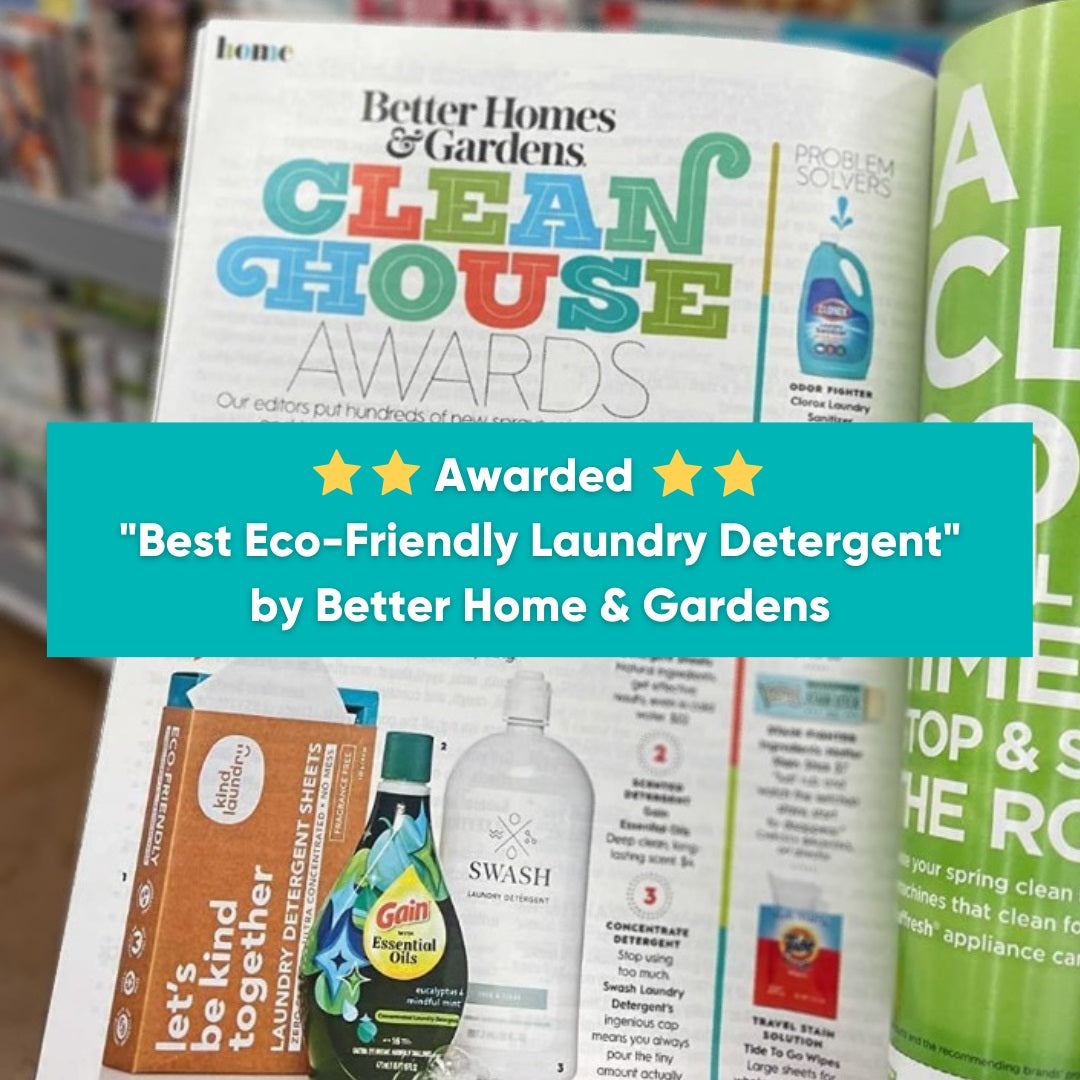 Zero Waste Laundry Detergent Sheets (Fragrance-Free)