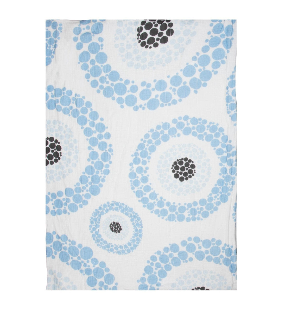 Cotton Gauze Throw Blanket - Evil Eye