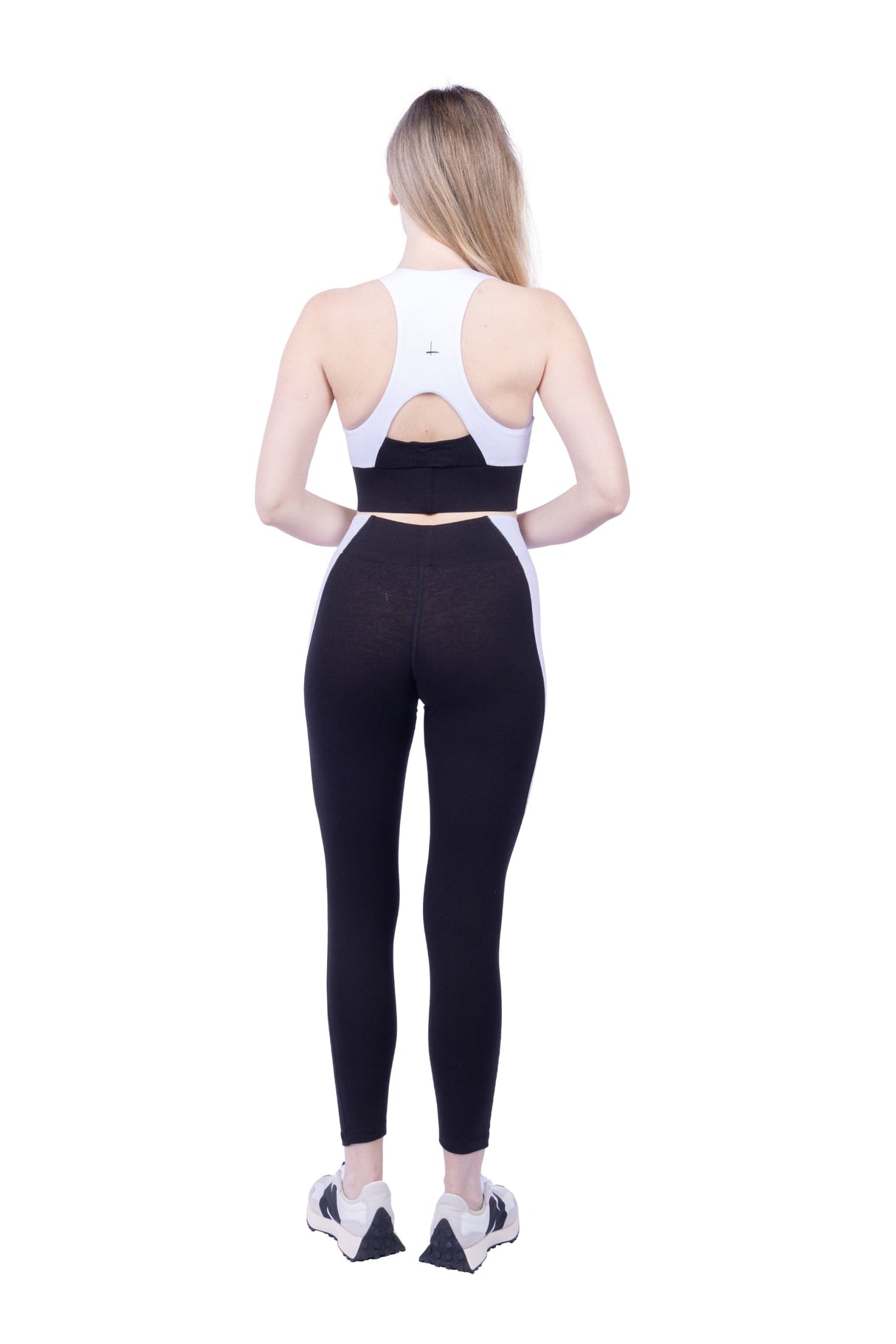 Neda Colorblock Organic Cotton Bra Top