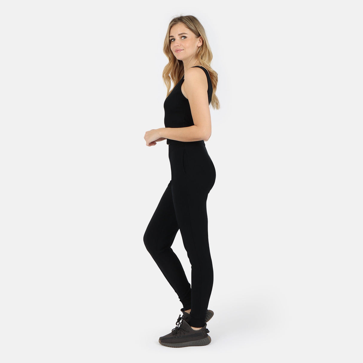 Self-Love Rib Tank - Black
