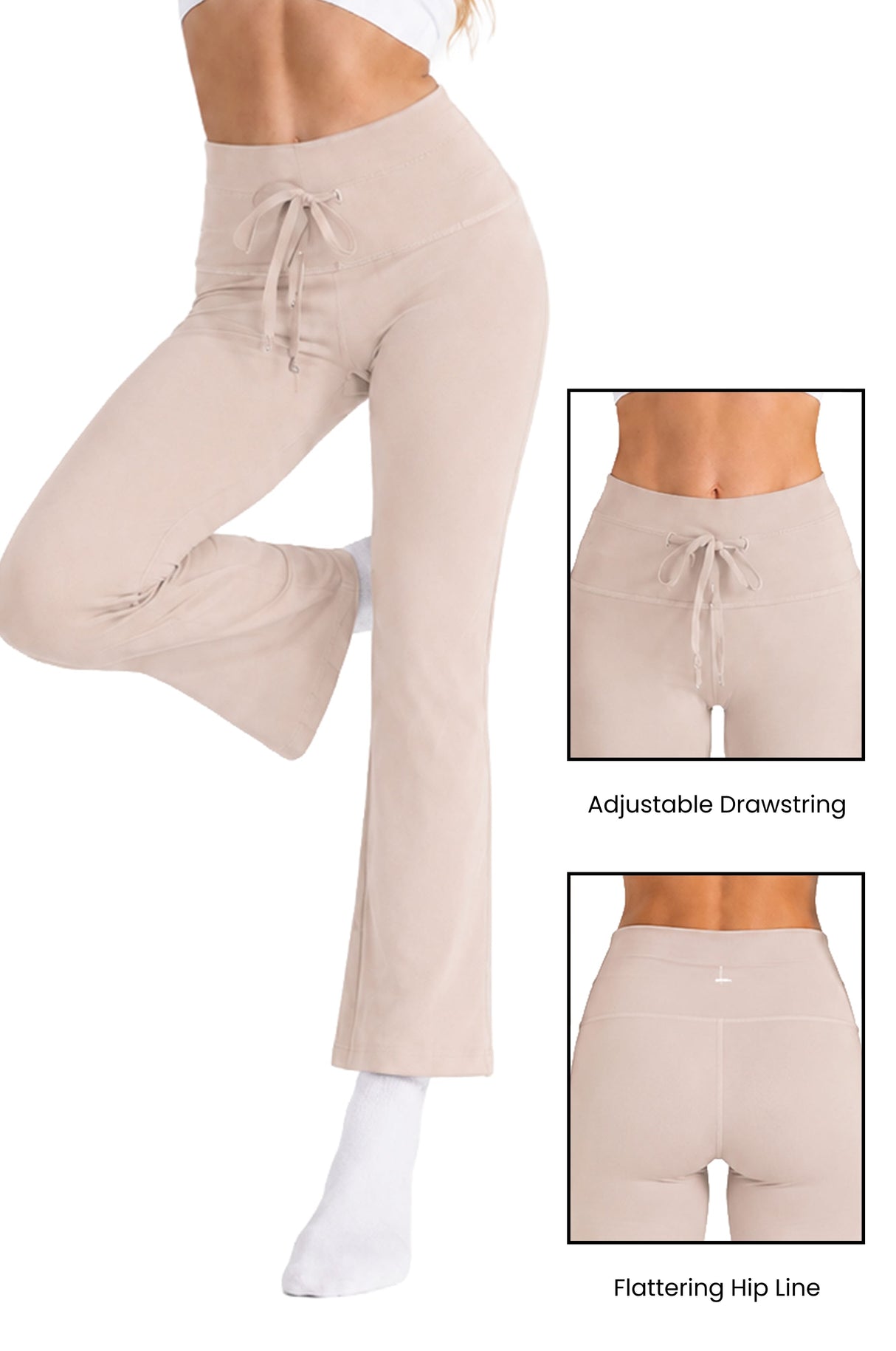 Taylor Organic Cotton Wide Leg Pocketed Pant