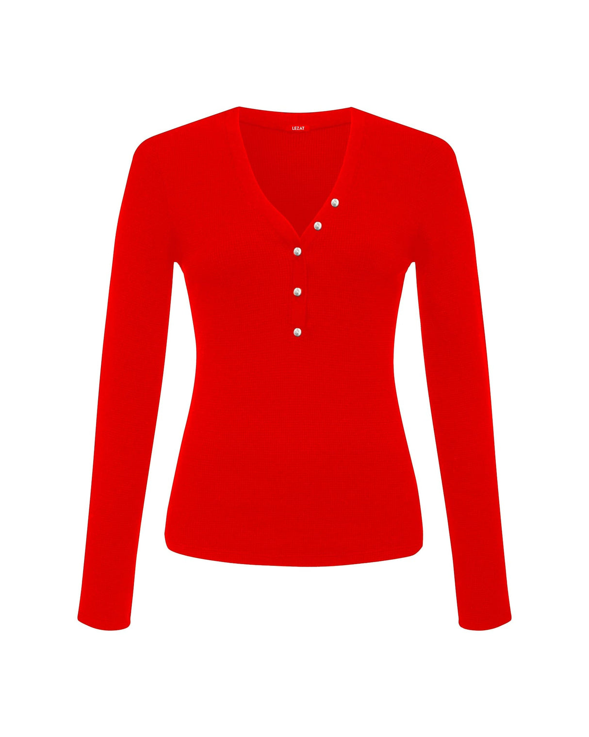 Monroe Organic Cotton Henley Long Sleeve