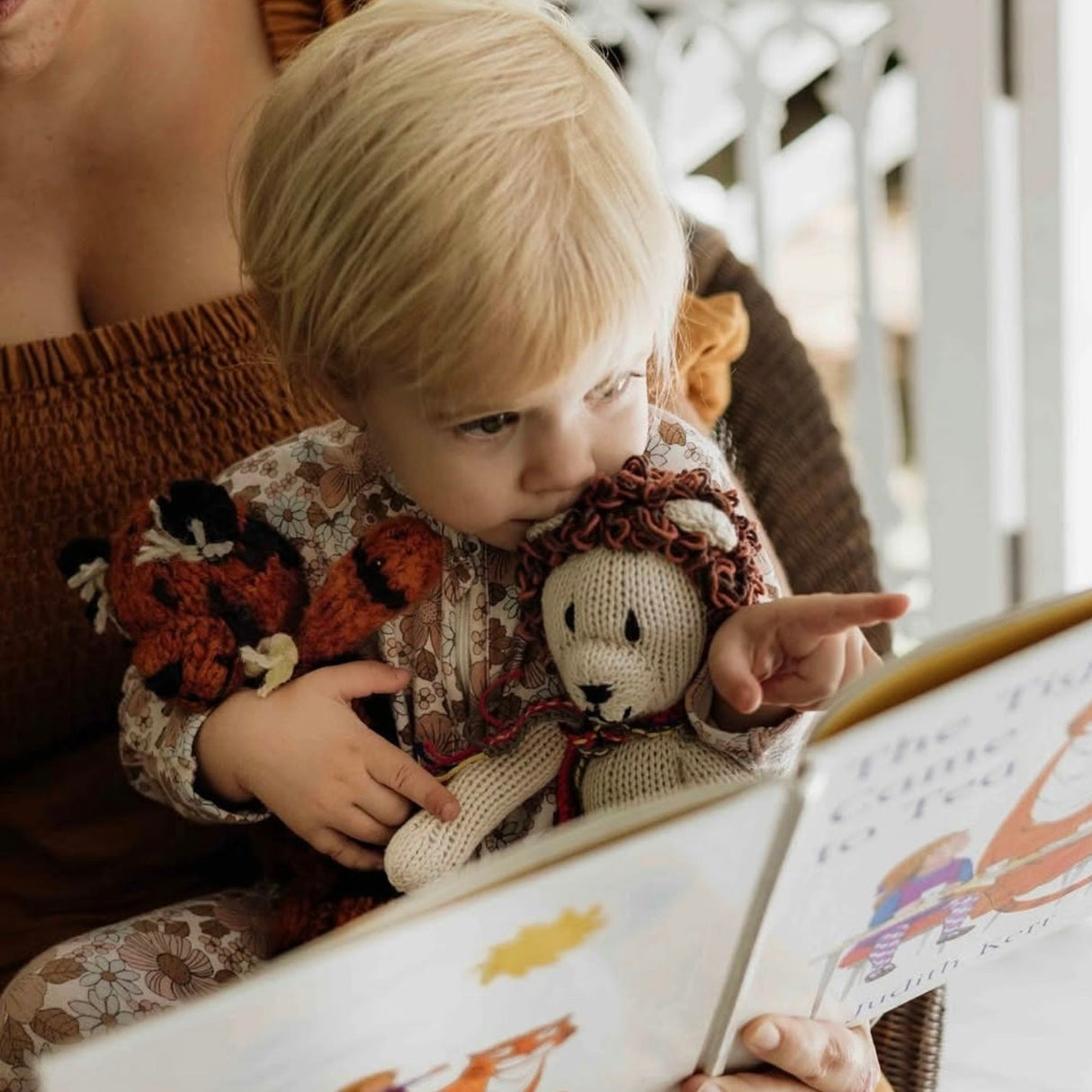 Wool Knit Buddy | Lionel the Lion