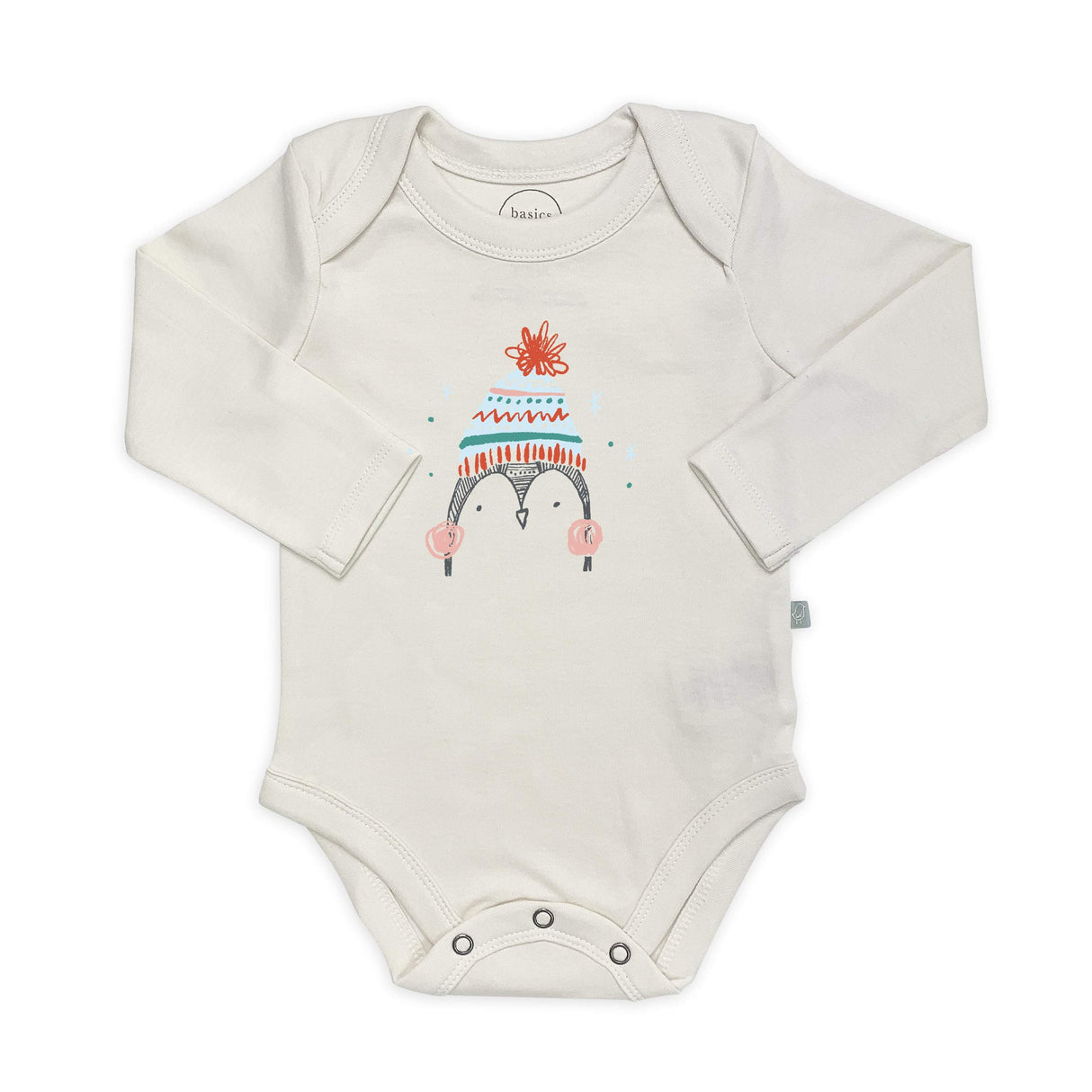 graphic bodysuit | holiday penguin (long sleeve)