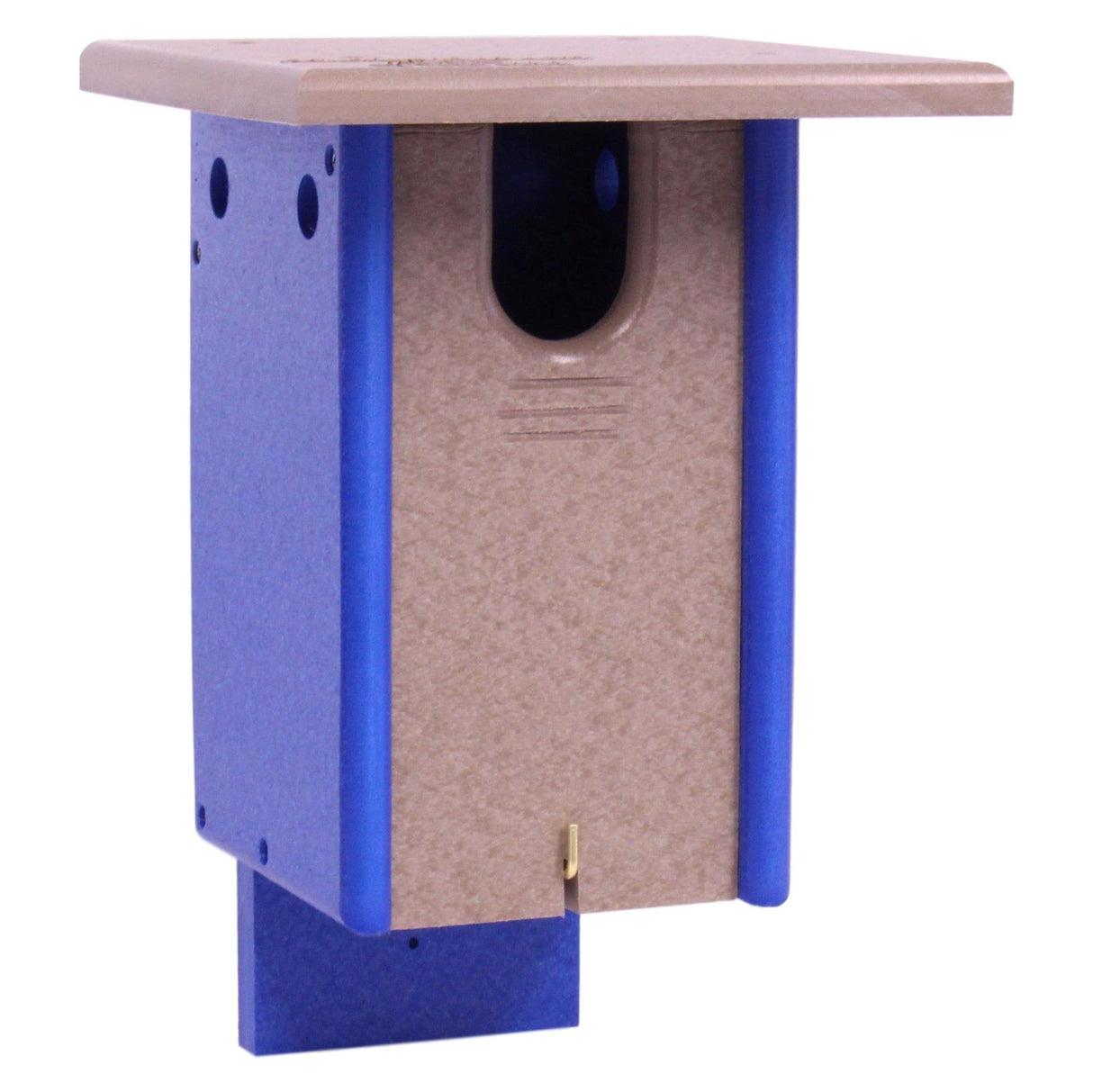Bluebird House, Post Mount, Amish-Made with 100% Recycled Poly Lumber