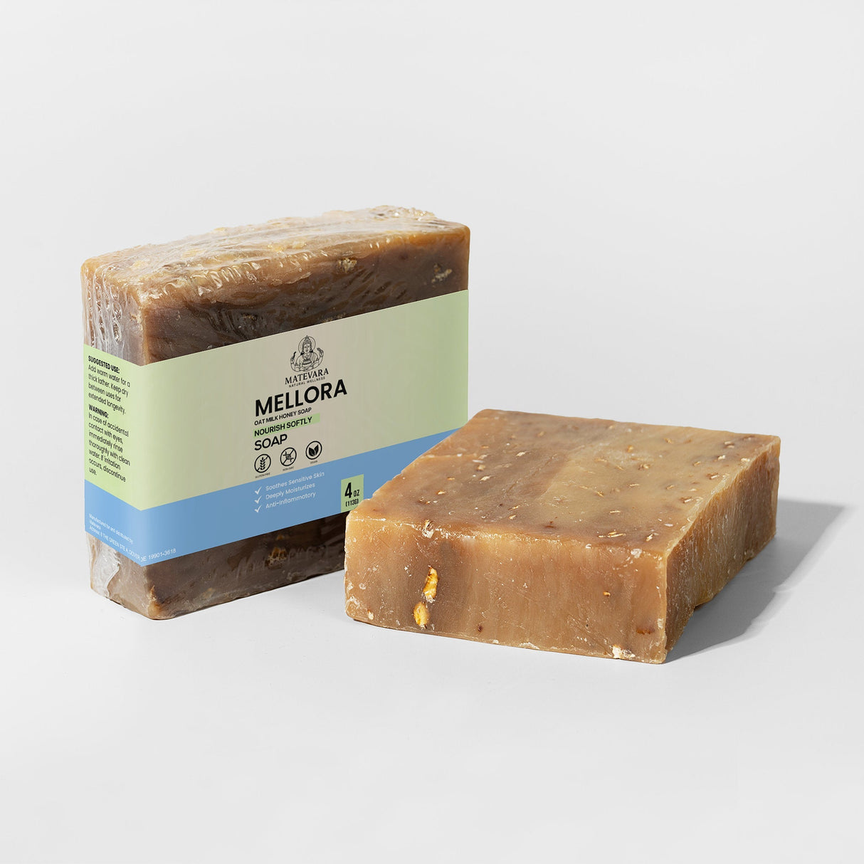 Mellora - Oat Milk Honey Soap