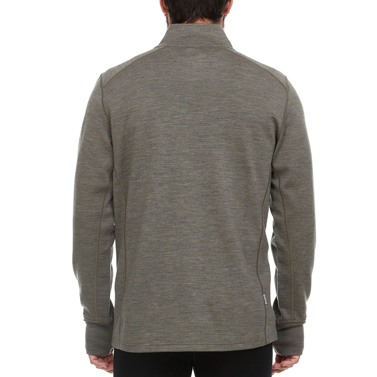 Heavyweight - Men's Wool 1/4 Zip Wilderness